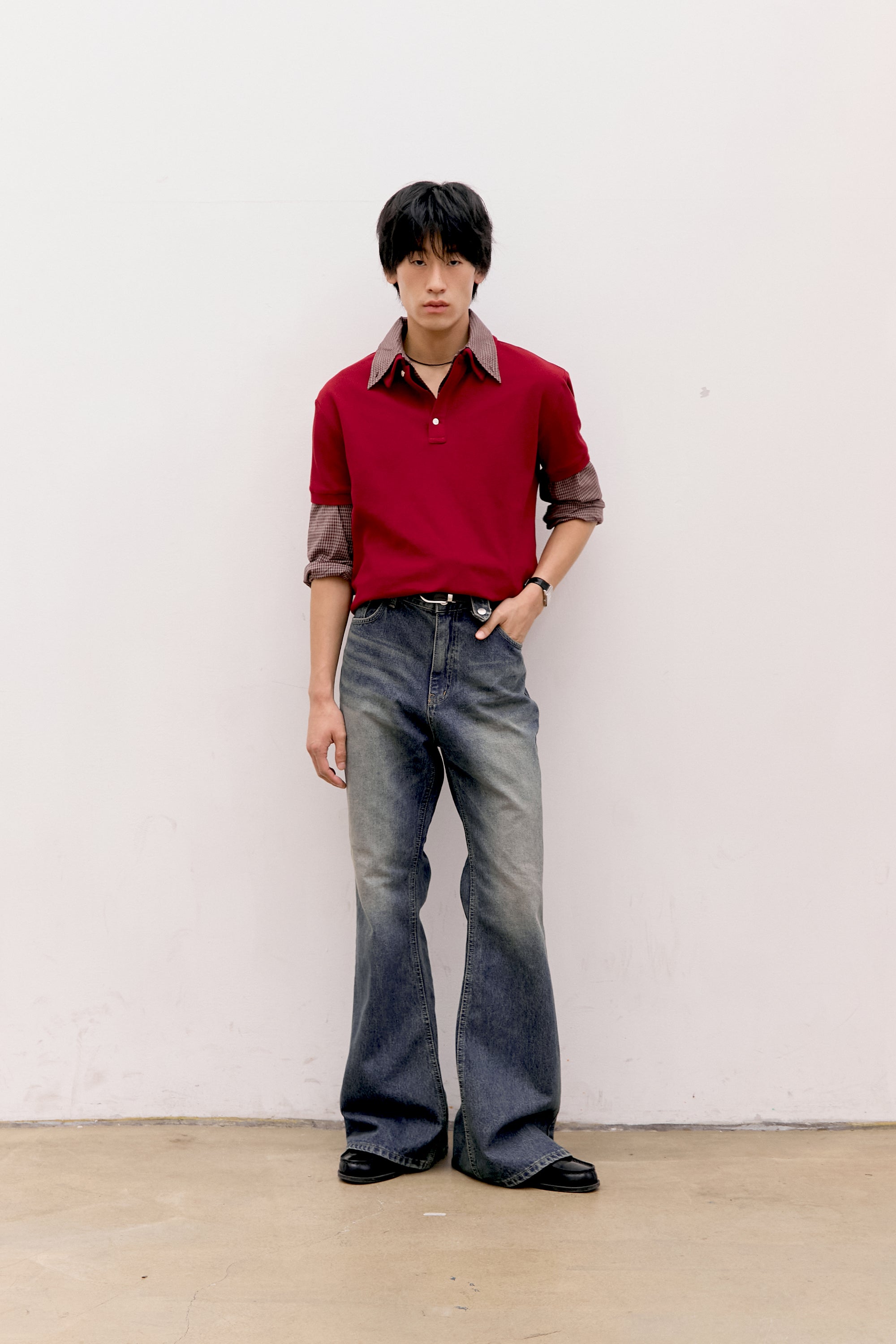 POLO EN COTON PK_ROUGE