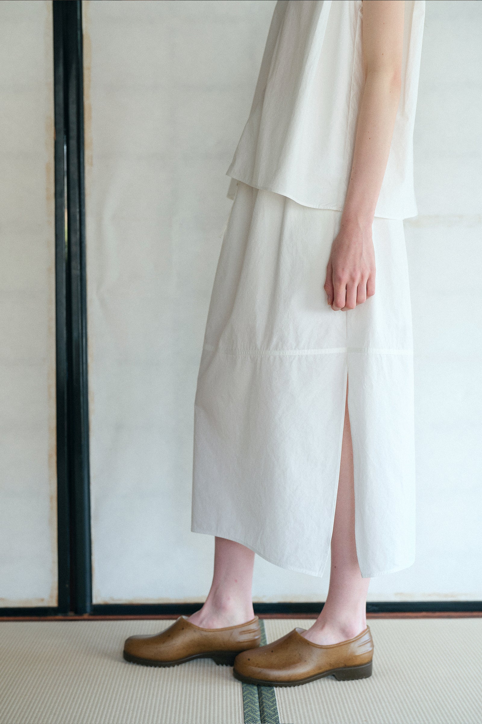 ROYCE SKIRT_IVOIRE