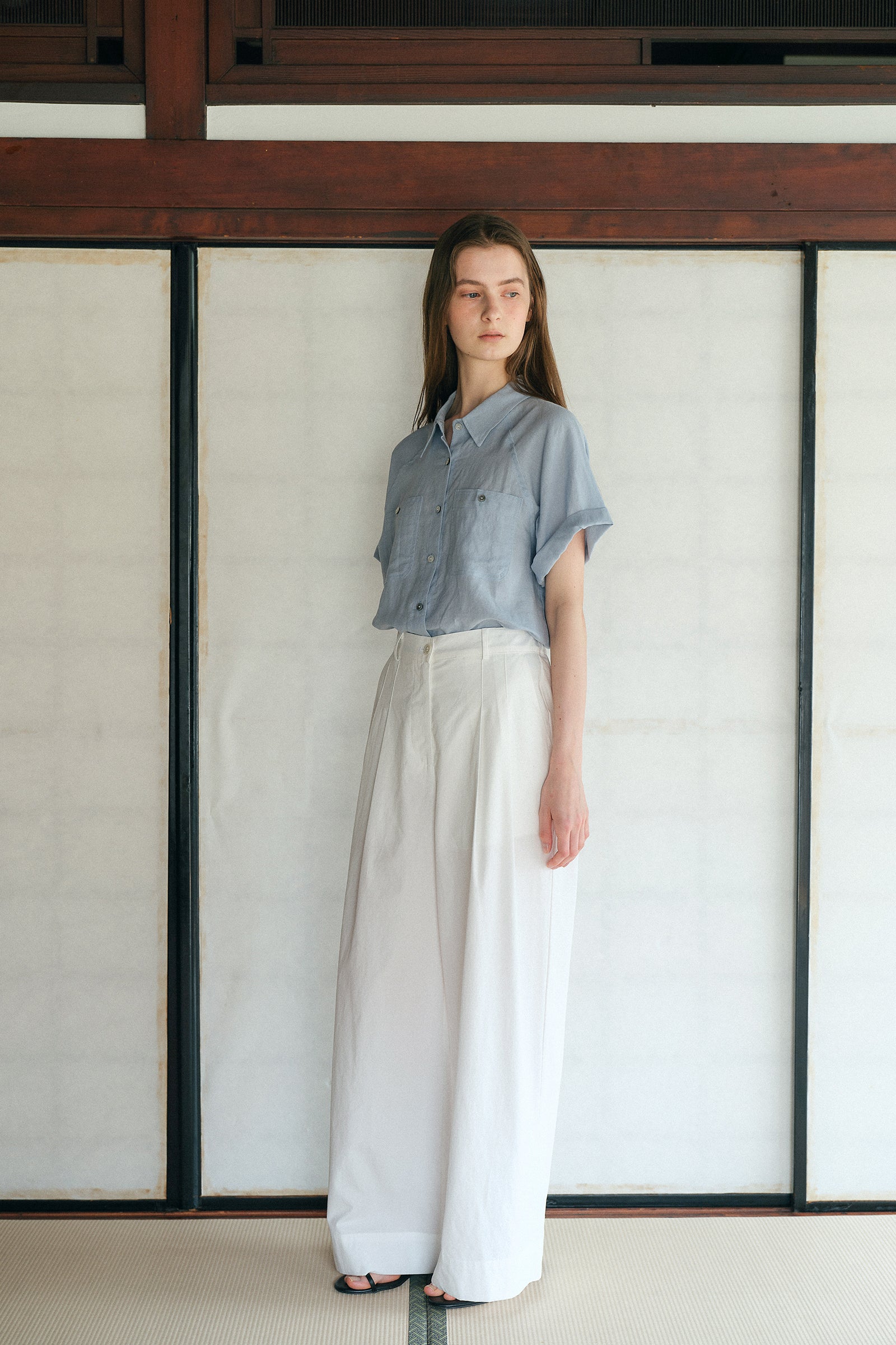 CAY SHIRT_BLEU CLAIR