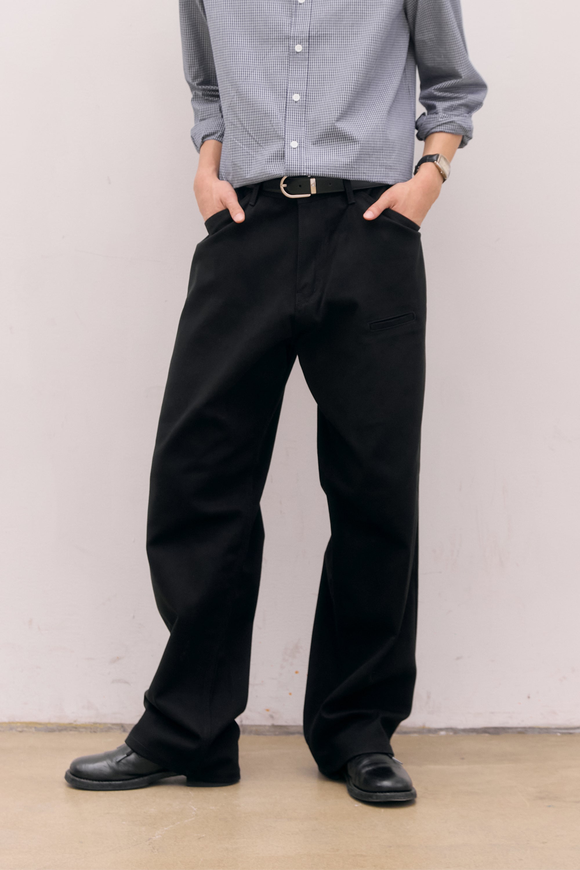 CLASSIC CHINO PANTS_BLACK