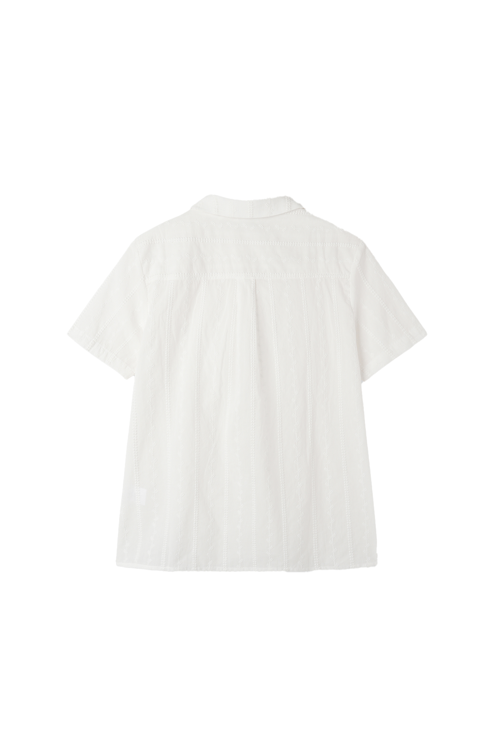 LACE OLIVE SHIRT_WHITE