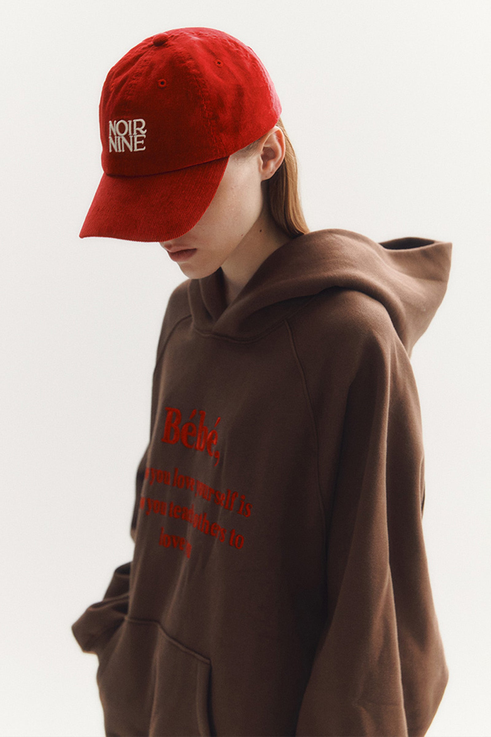 CORDUROY BALL CAP_RED