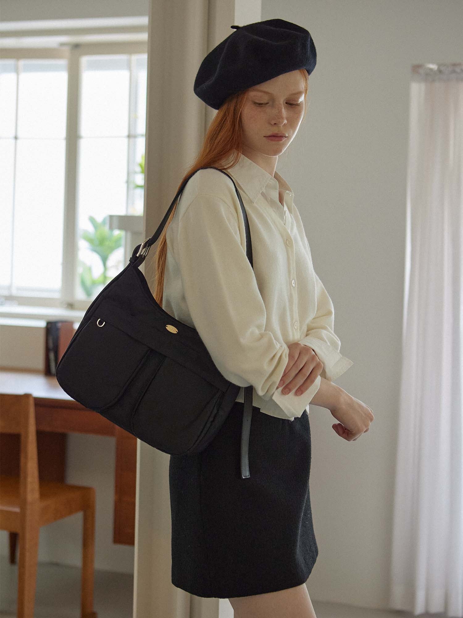 NYLON SHOULDER BAG