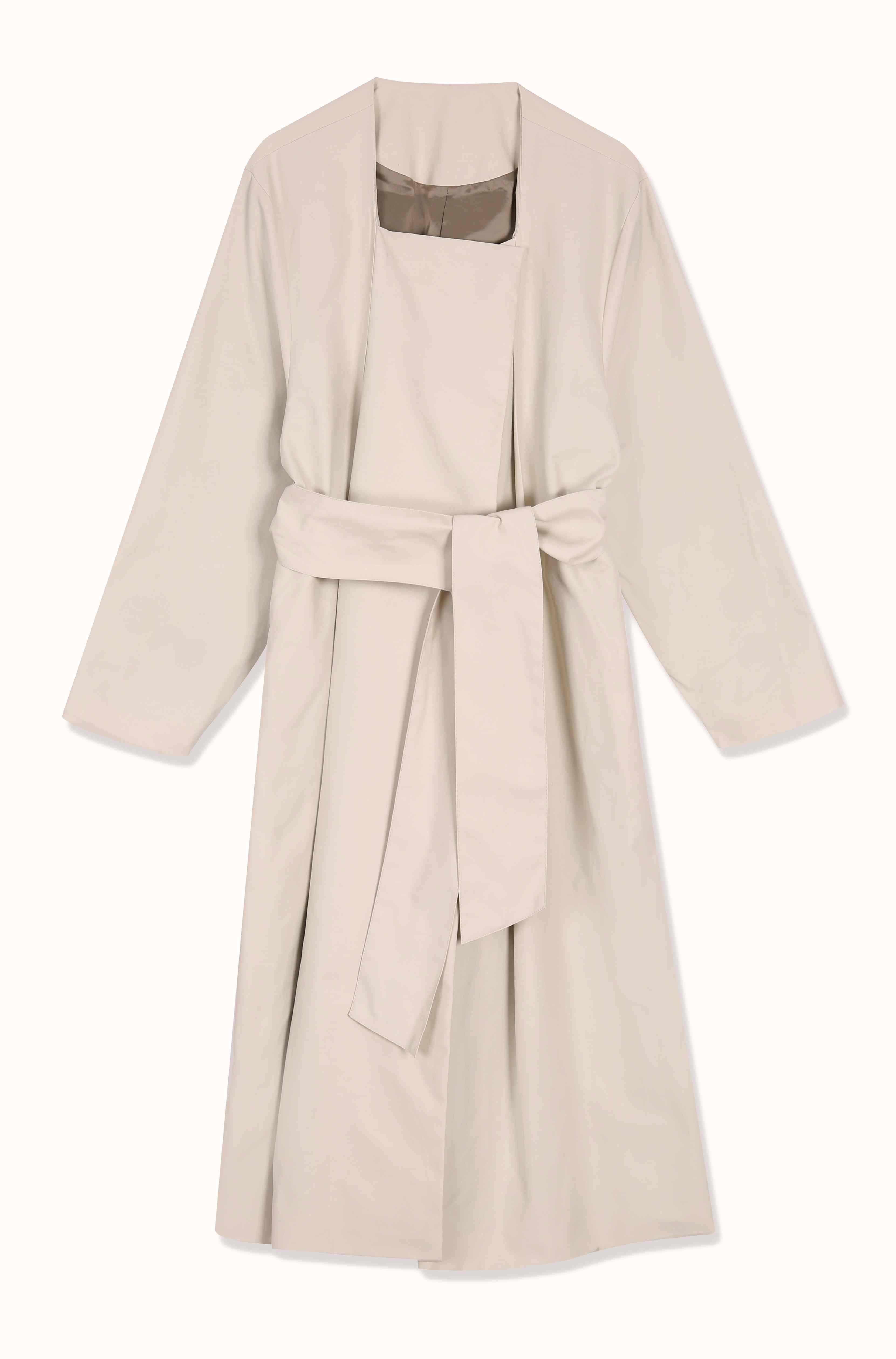 DRUMAGI TENCH COAT_IVORY