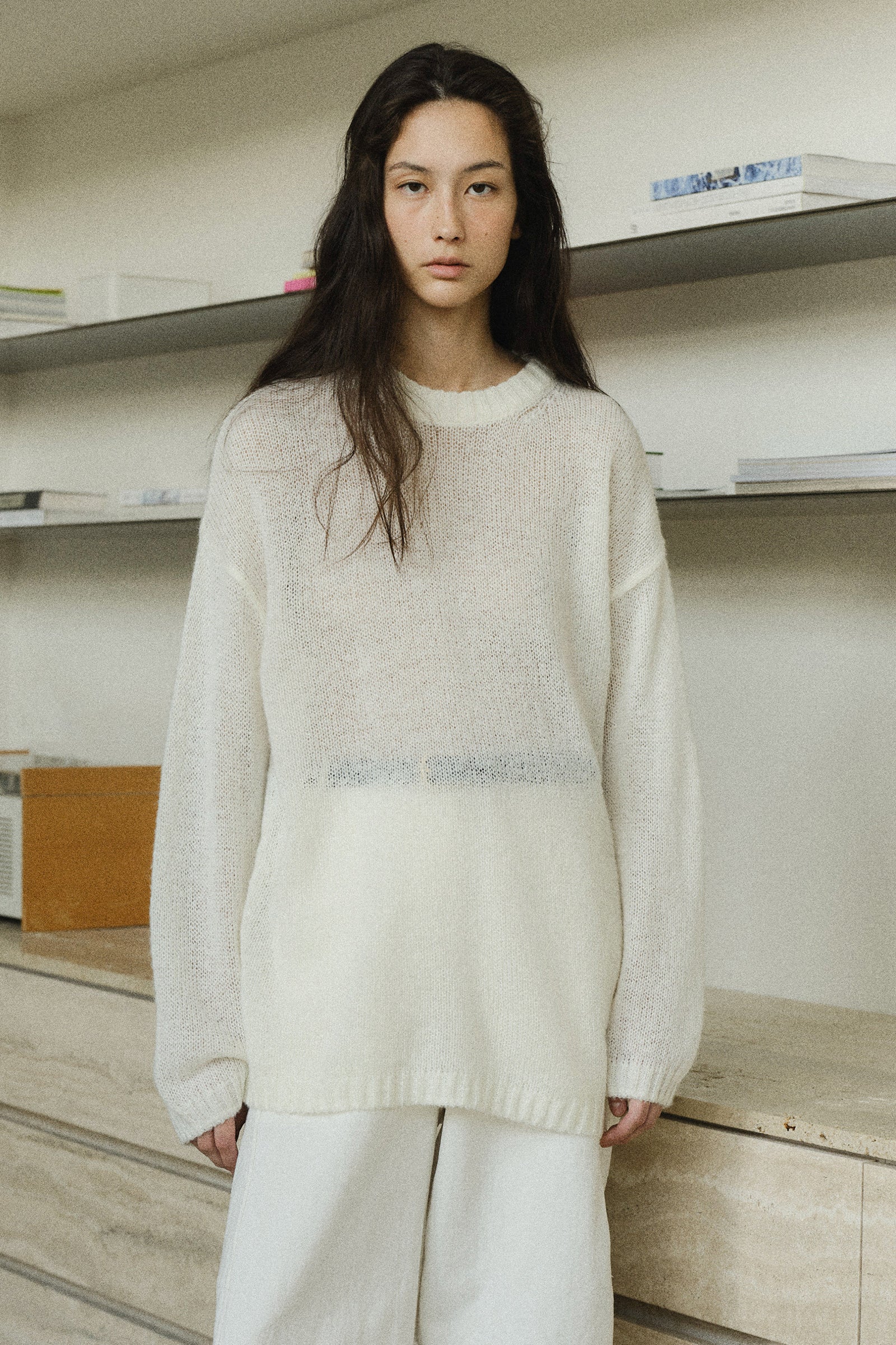 POND MOHAIR KNIT_IVORY