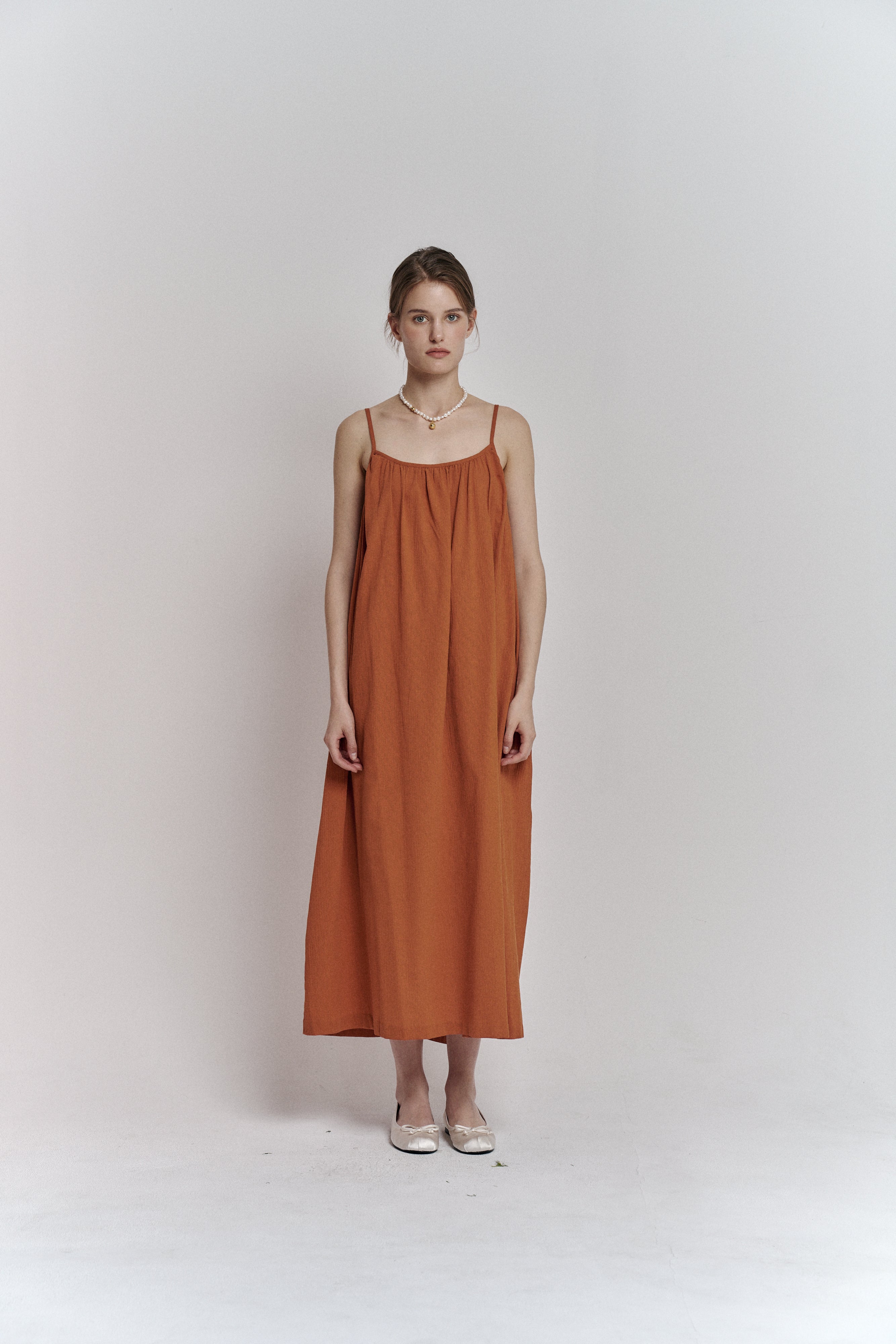 TUSCANY DRESS_ORANGE