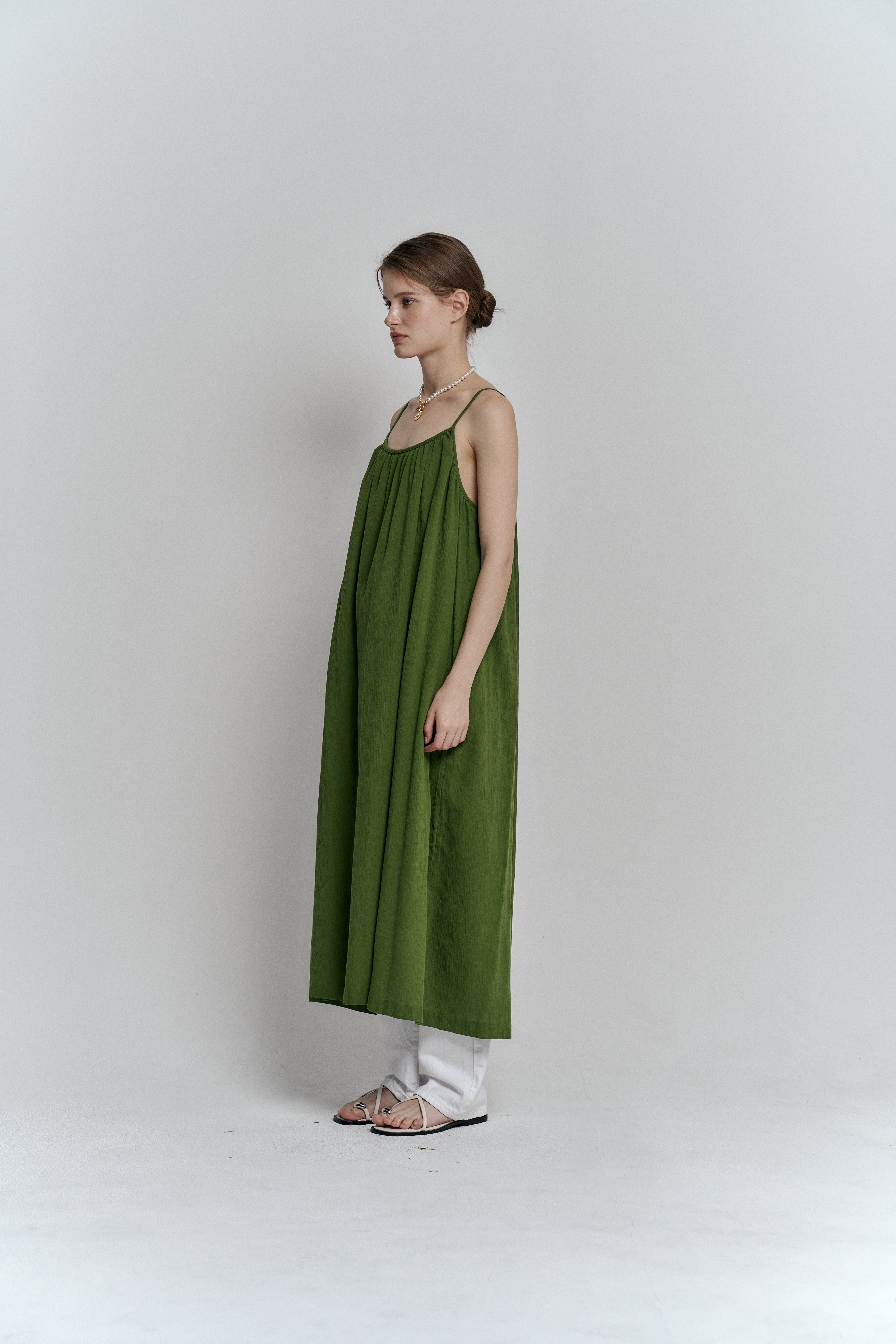 TUSCANY DRESS_VERTE