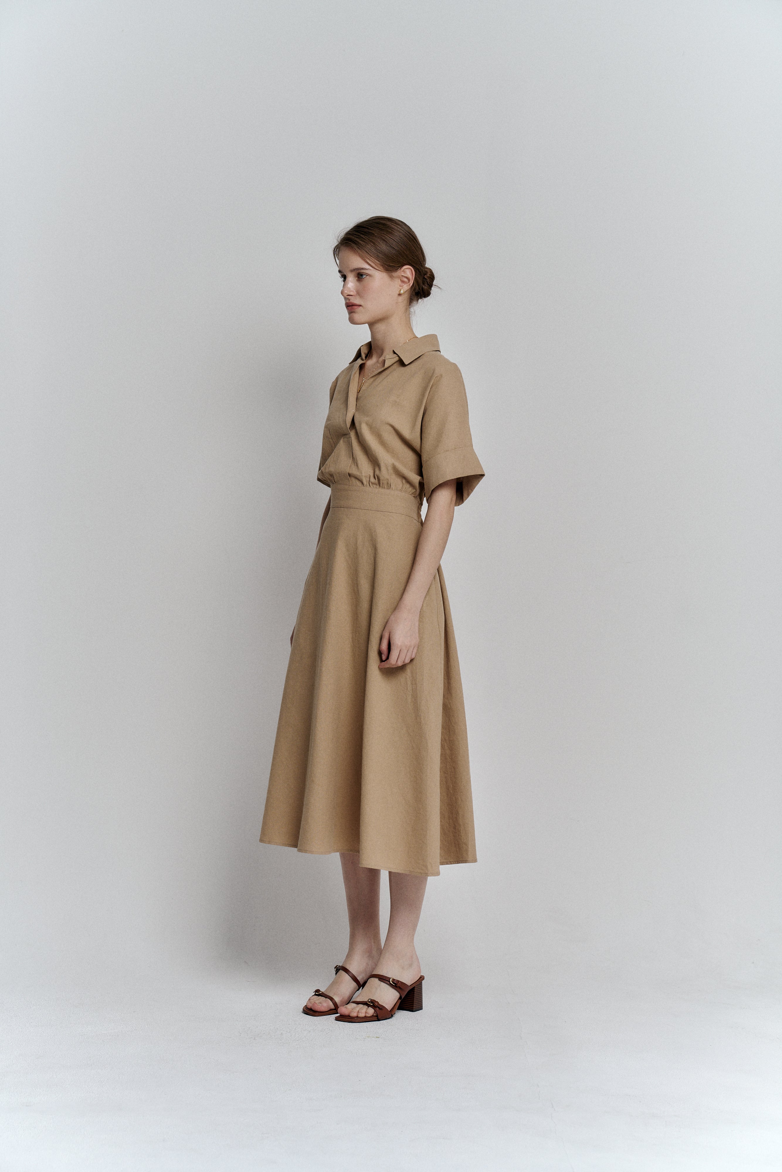 LINEN MARE DRESS_BEIGE