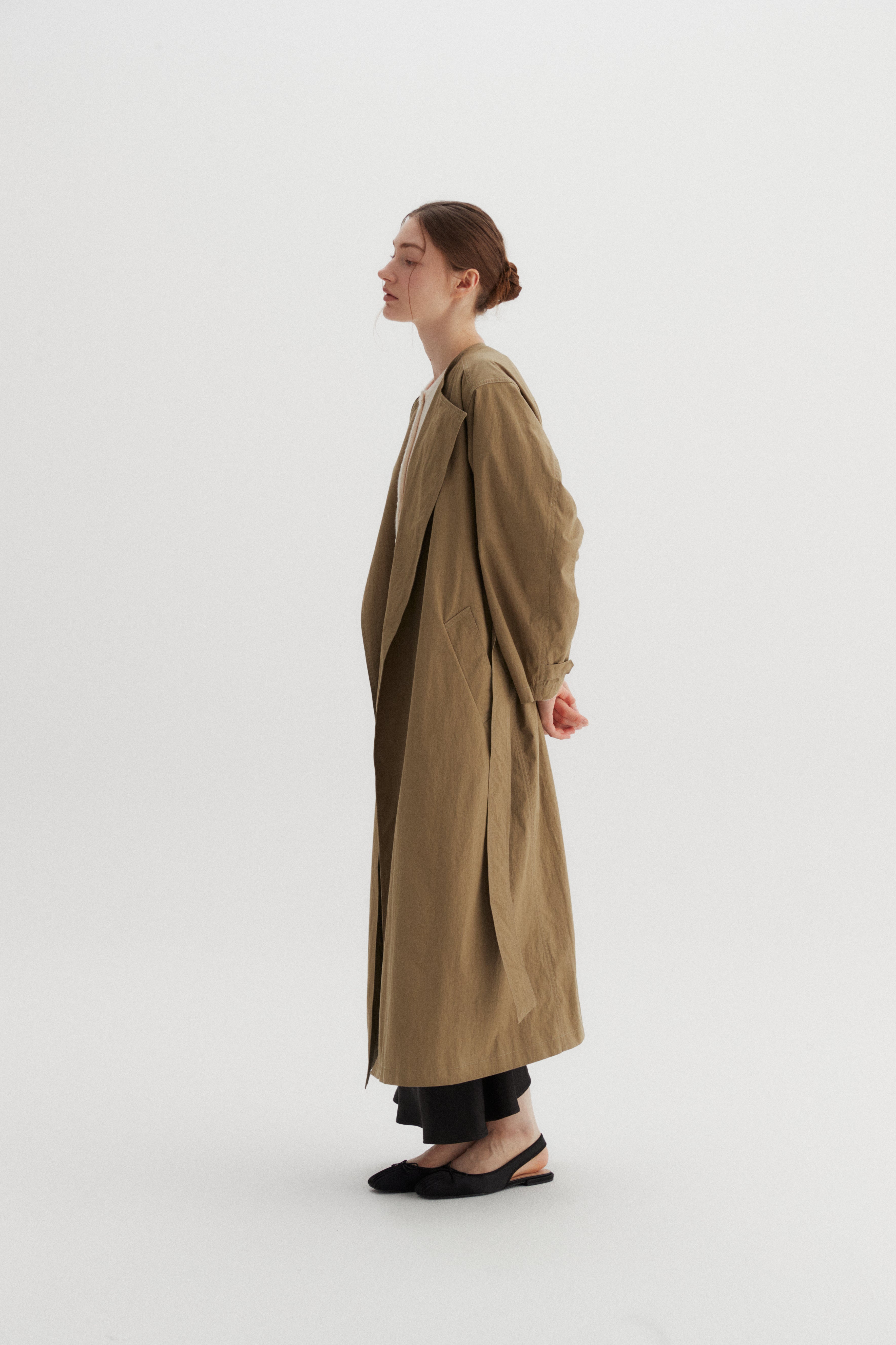 MIND TRENCH COAT_BEIGE