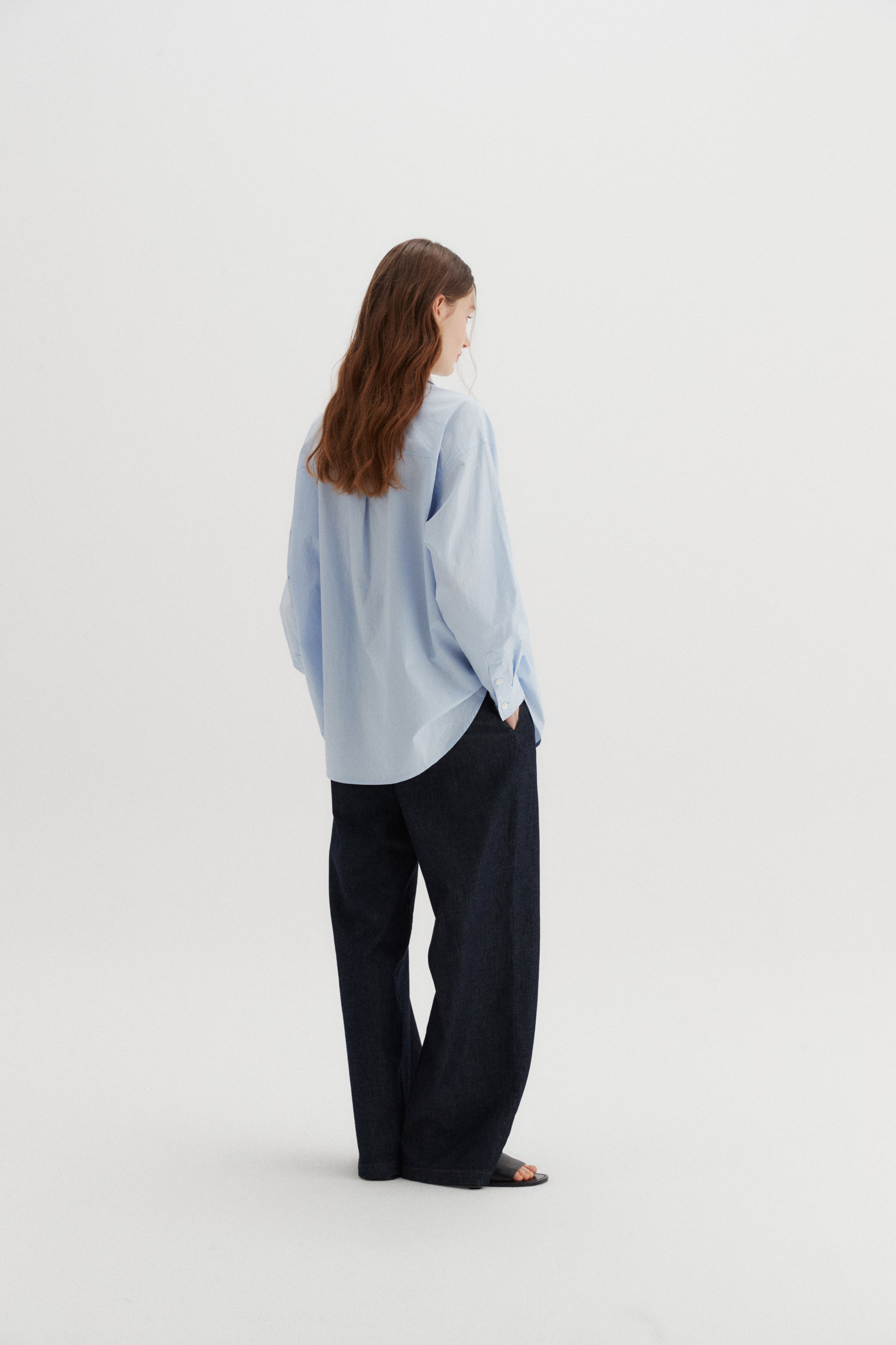 UNBALANCE SHIRT_LIGHT BLUE