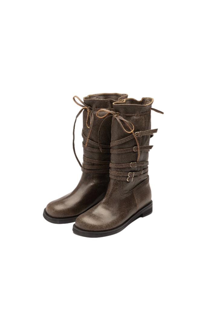 BB ANKLE BOOTS_BROWN