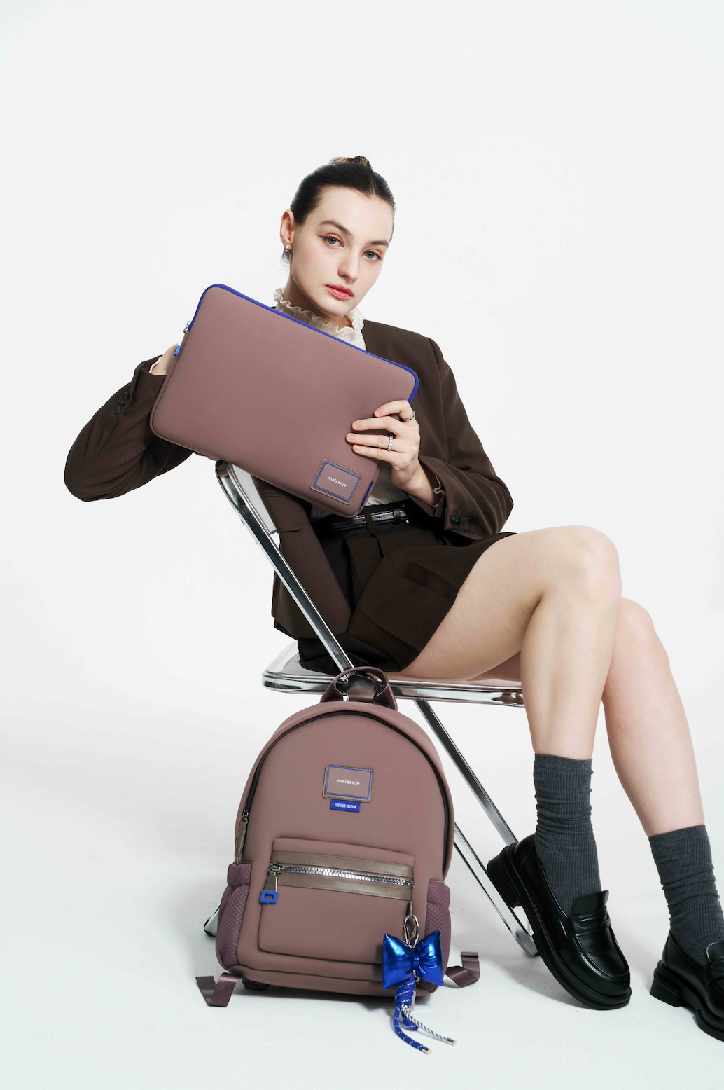 THE HEO EDITION LAPTOP POUCH 15-INCH_COCO LAVENDAR