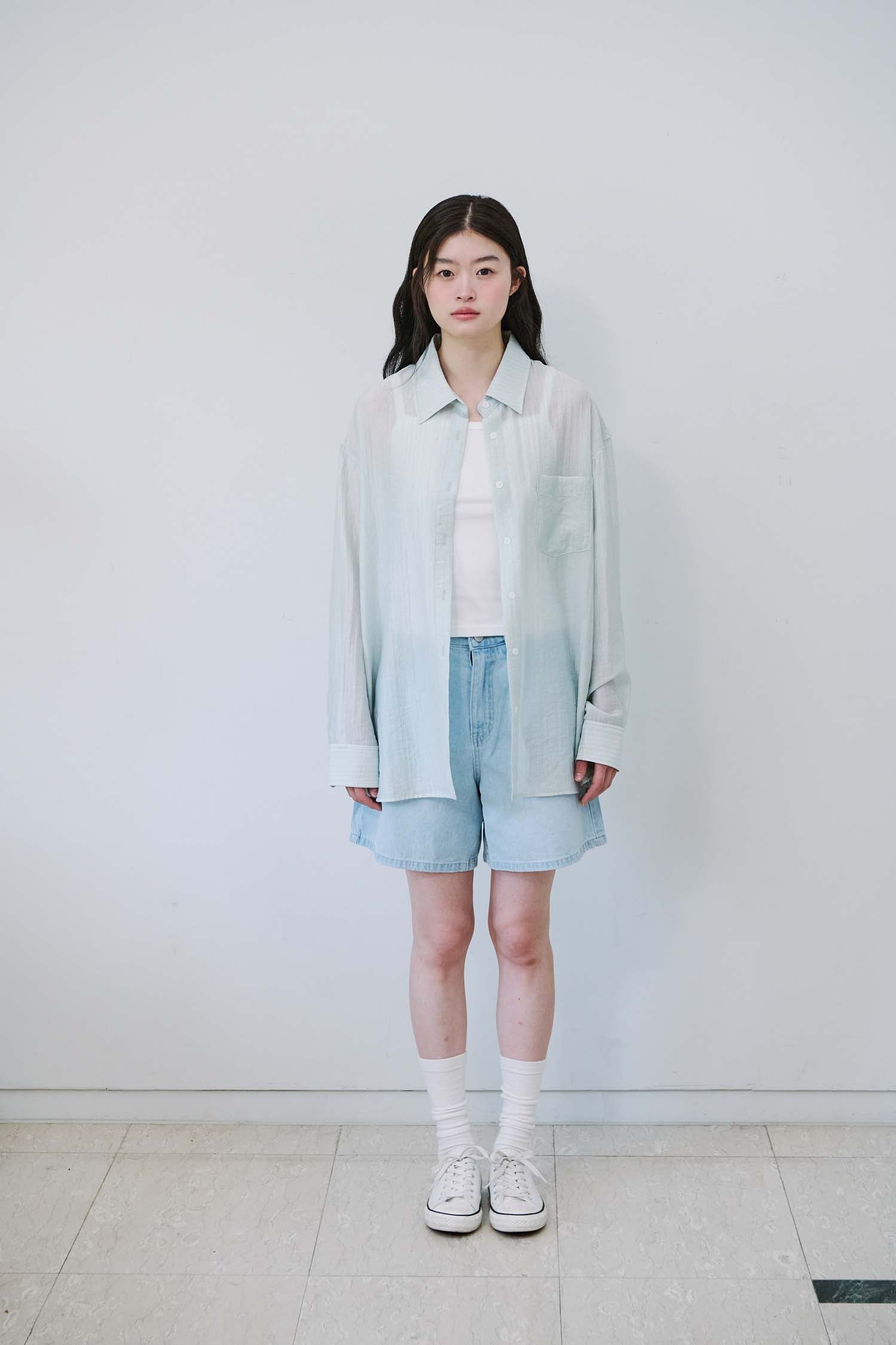 SOFT OVER SHIRT_MINT