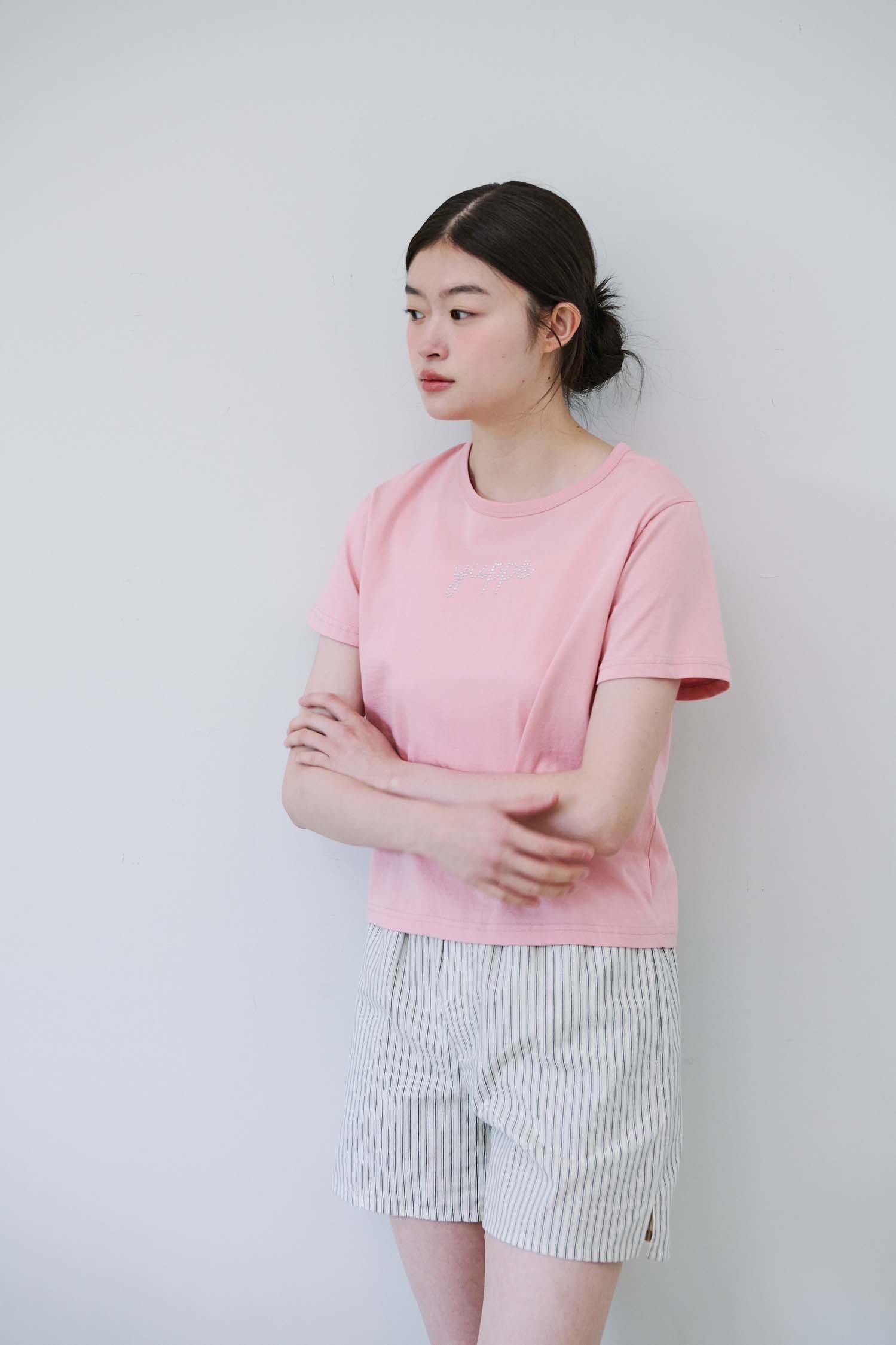 DOTTED YUPPE T-SHIRT_PINK