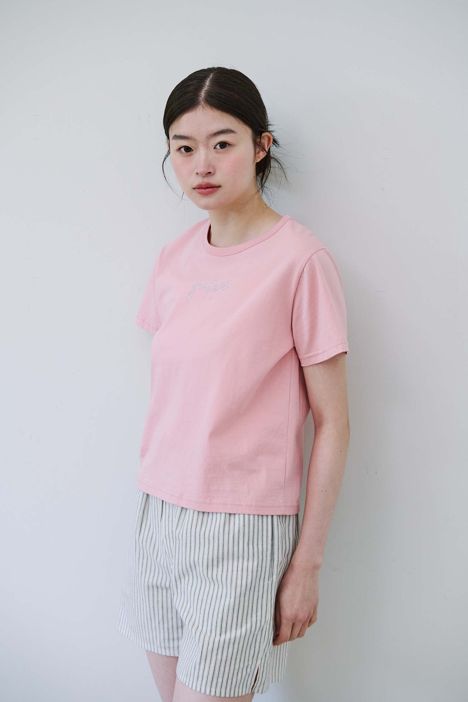 DOTTED YUPPE T-SHIRT_PINK