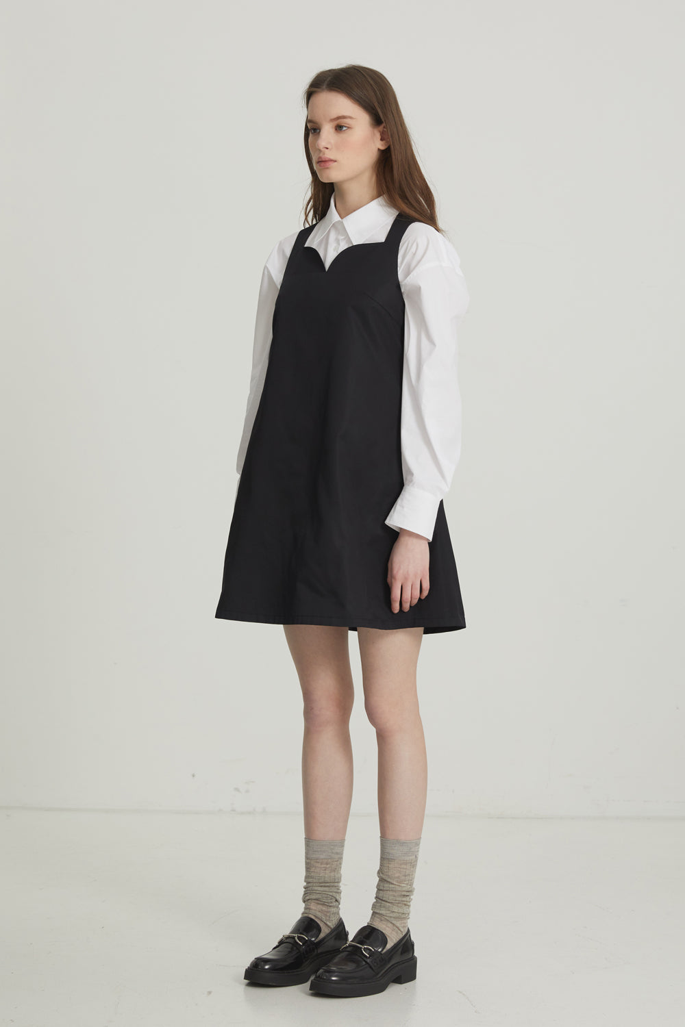 CURVE MINI DRESS_NOIR