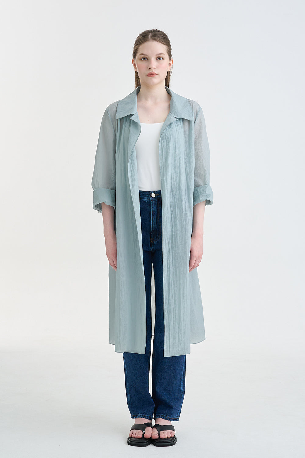 LESAVOIR, VESTE TRENCH COUPE-VENT_GRIS