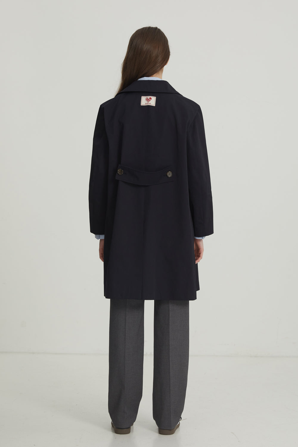 LESAVOIR, MANTEAU OVERSIZE BALMACAAN_BLEU MARINE