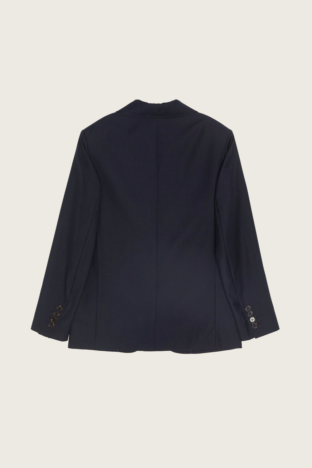 LESAVOIR, VESTE PREPPY OVERSIZE_BLEU MARINE