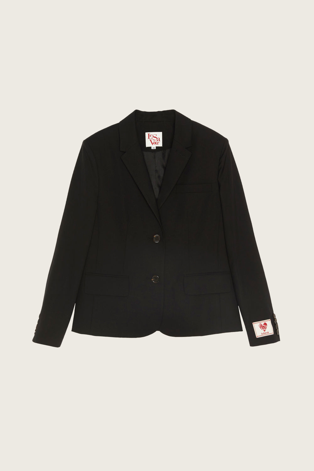 LESAVOIR, VESTE DE COSTUME_NOIR