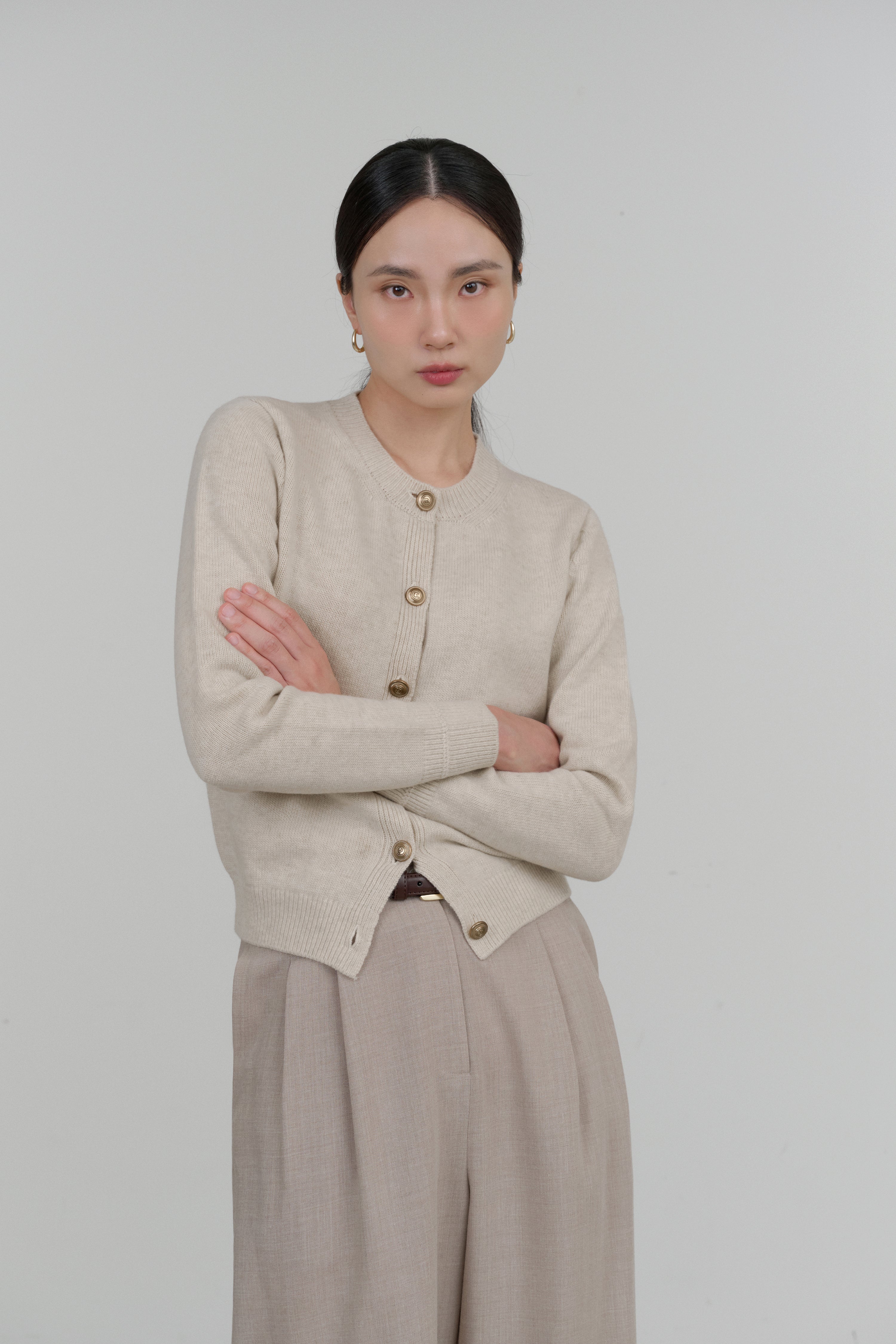 RB CASHMERE CARDIGAN_IVORY