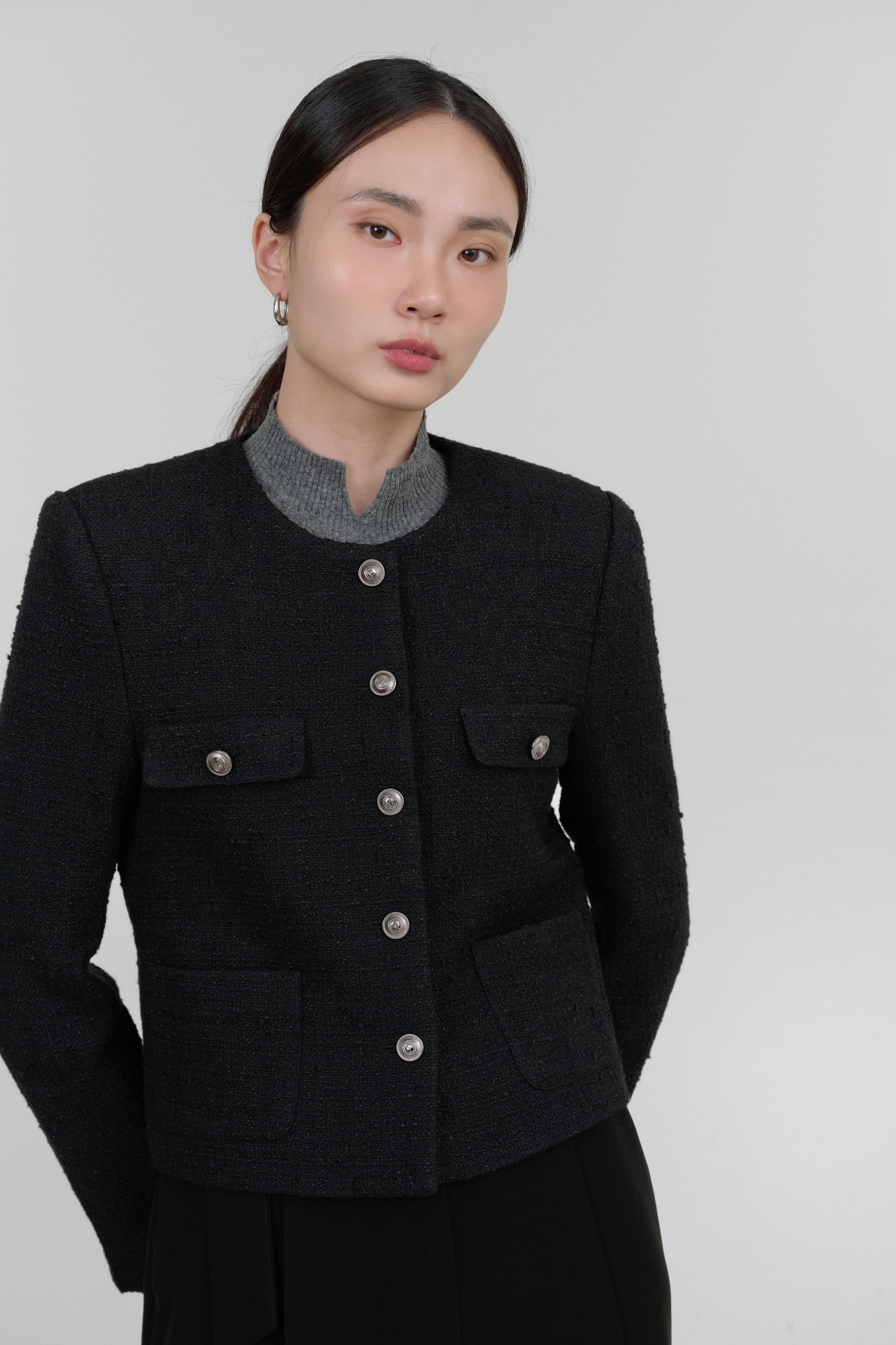TWEED JACKET GB_SLIVER