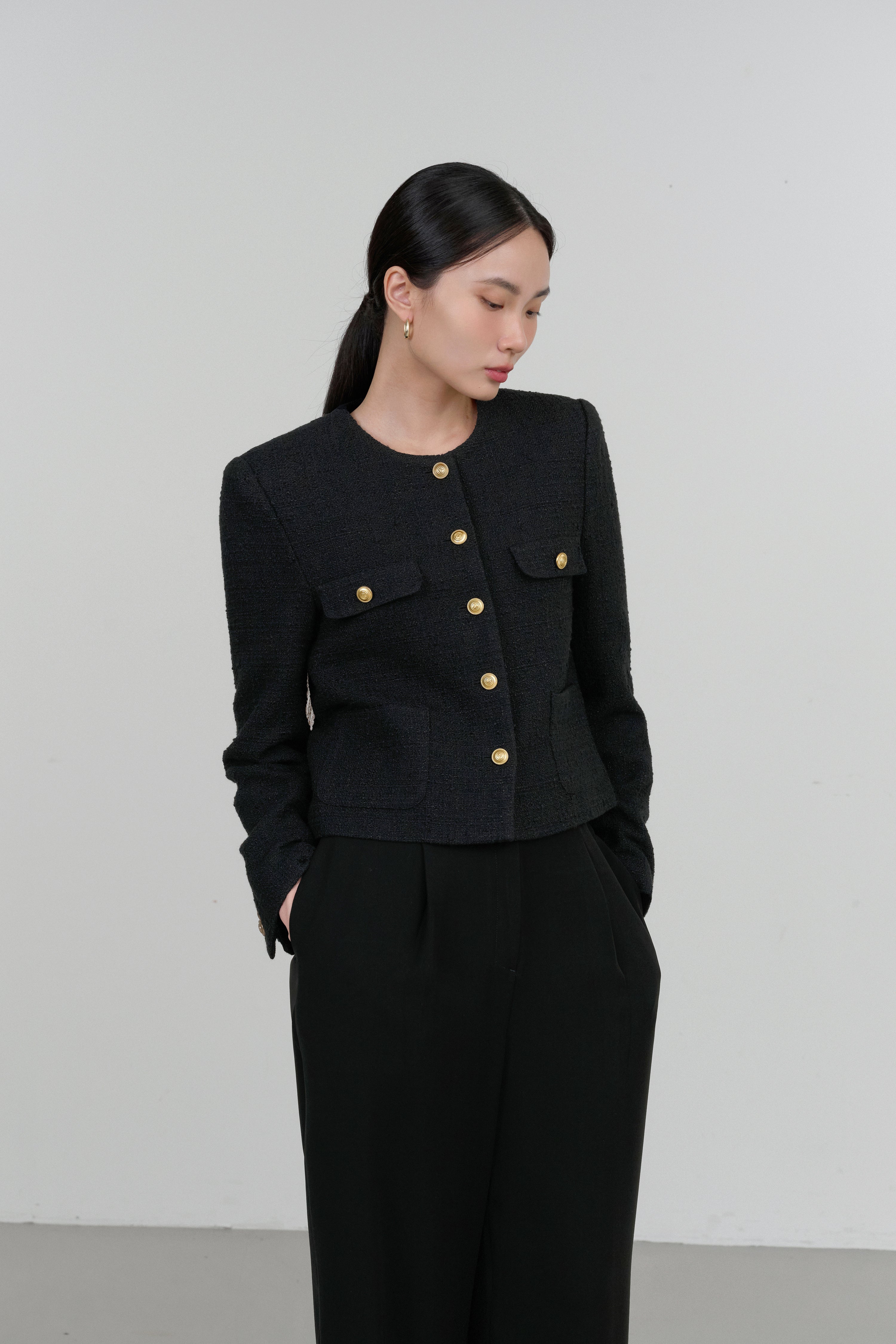 TWEED JACKET GB_GOLD