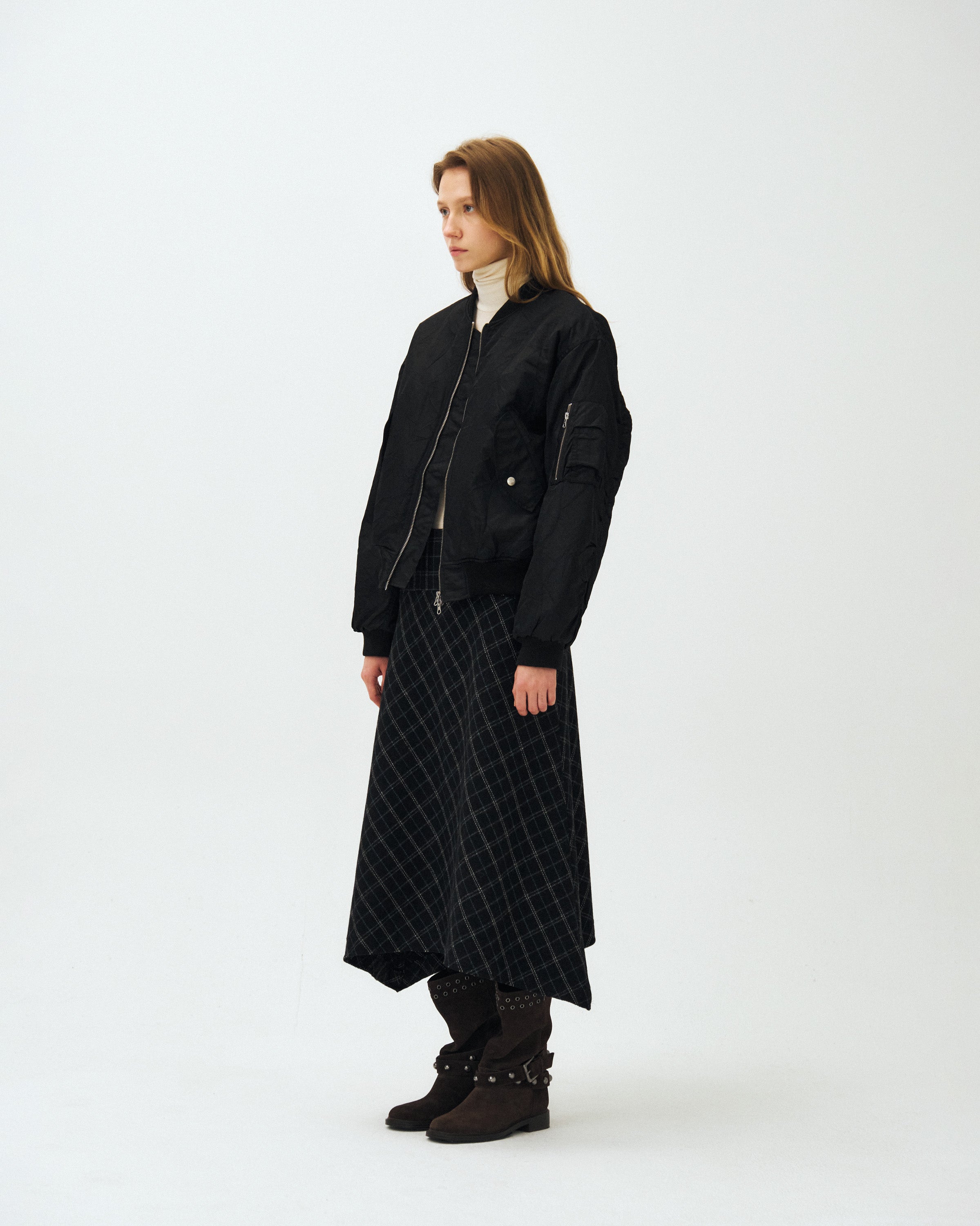 ALPHA CREASE MA-1 JACKET_BLACK