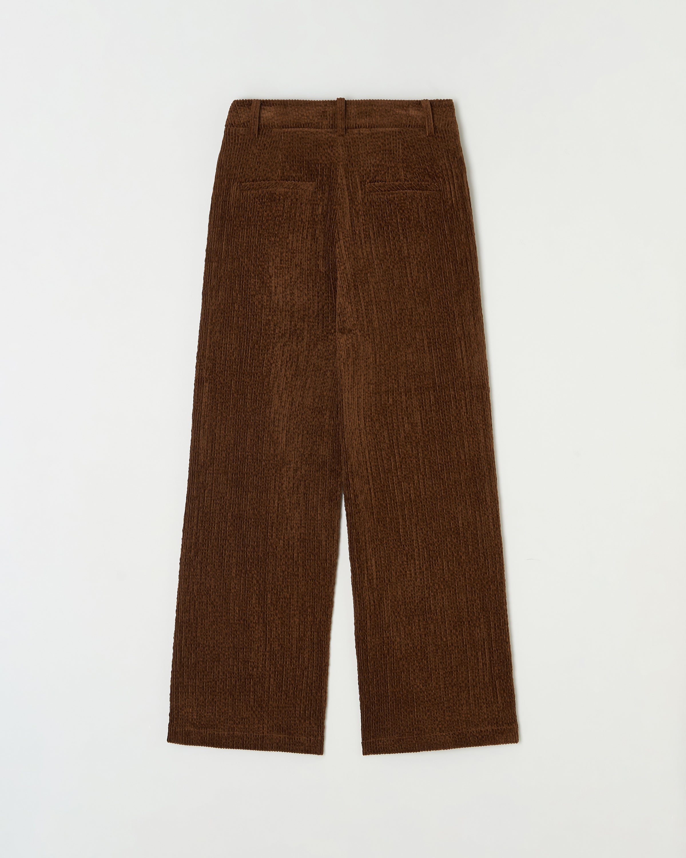 RELAXED CORDUROY PANTS_BROWN