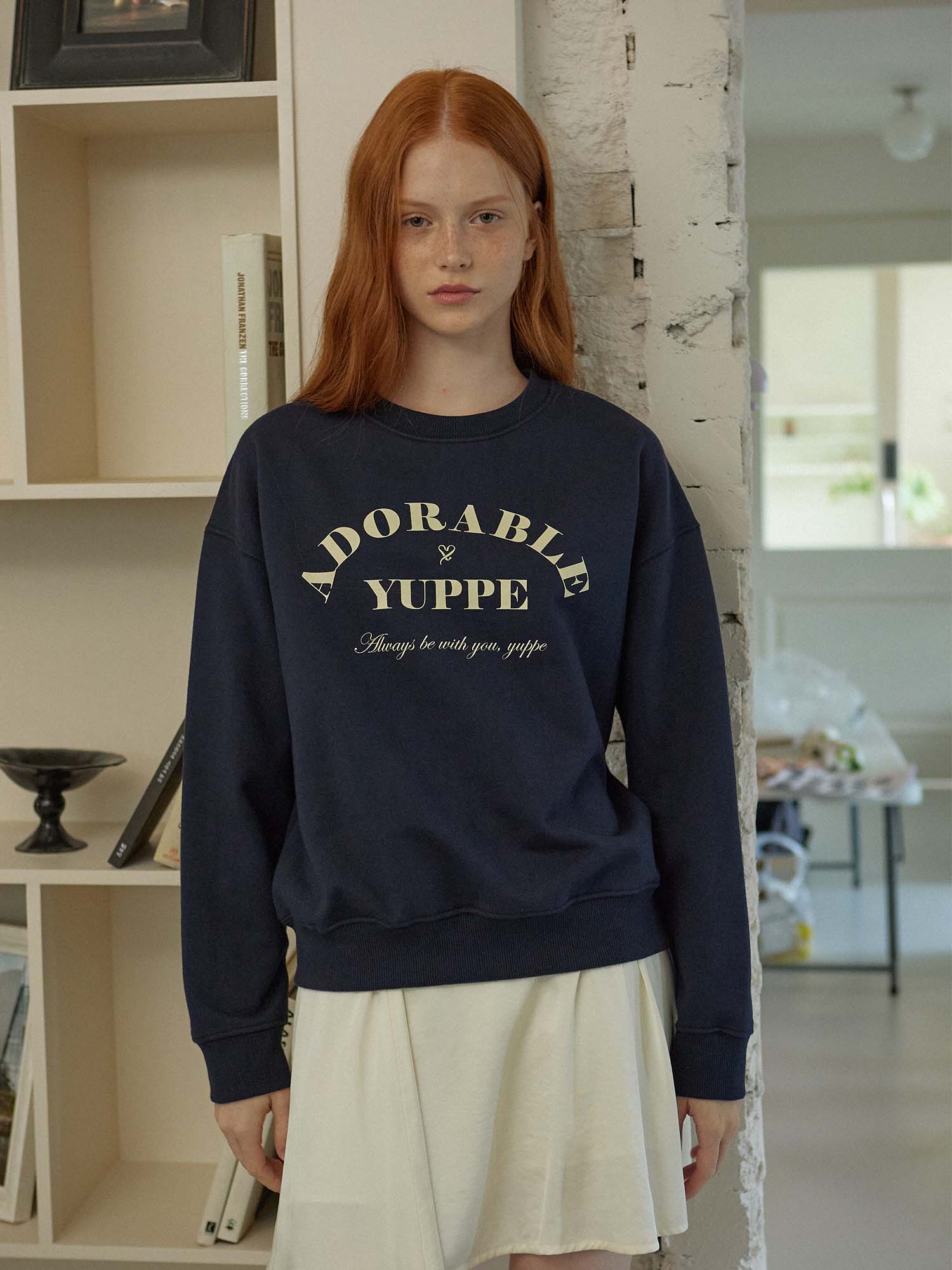 ADORABLE SWEATSHIRT_NAVY