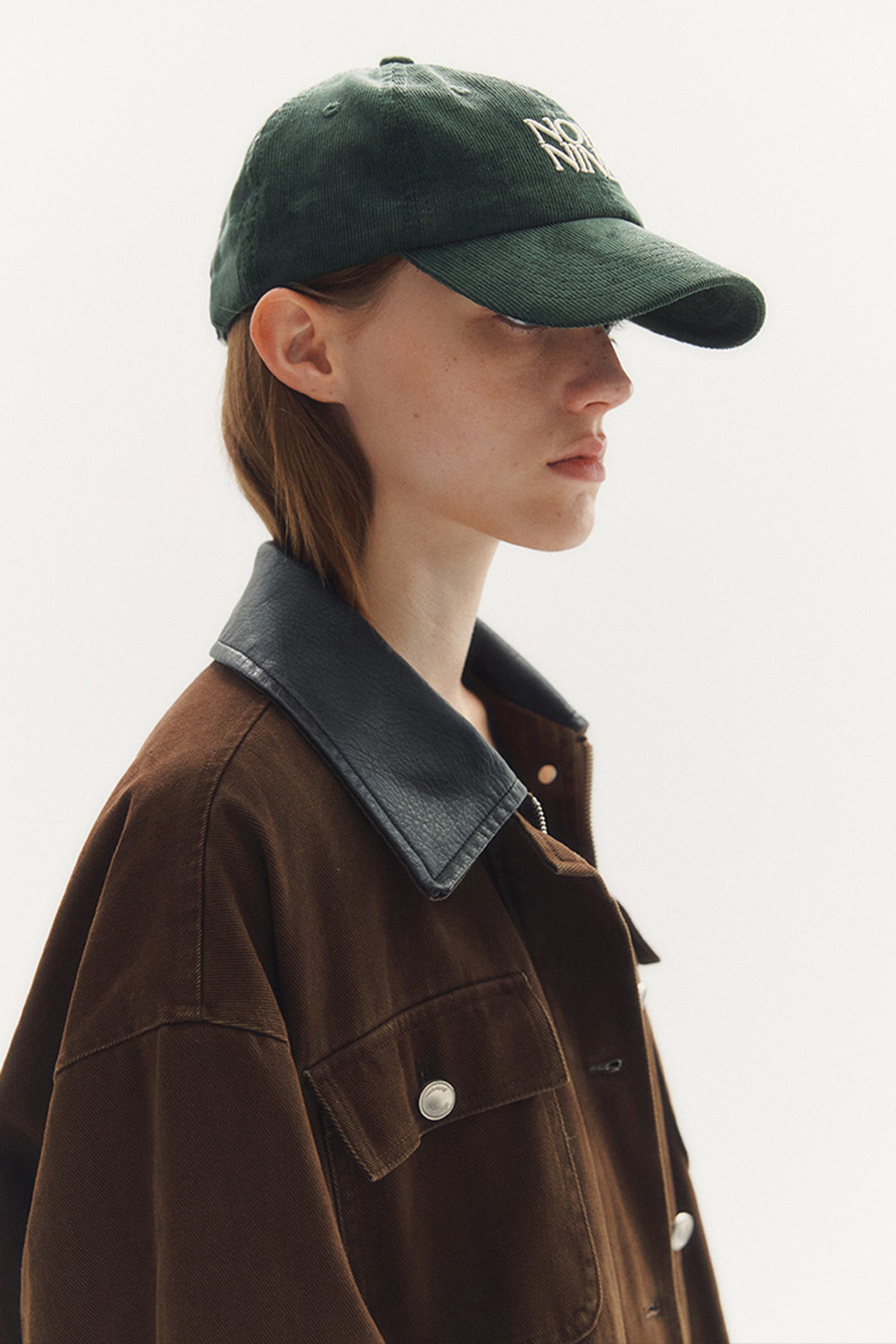 CORDUROY BALL CAP_GREEN