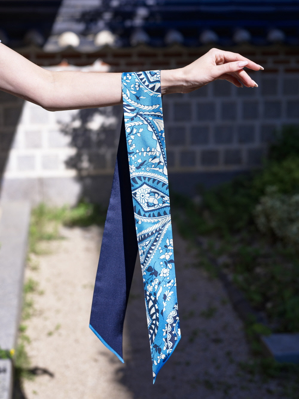 PAISLEY TWILLIE SILK SCARF