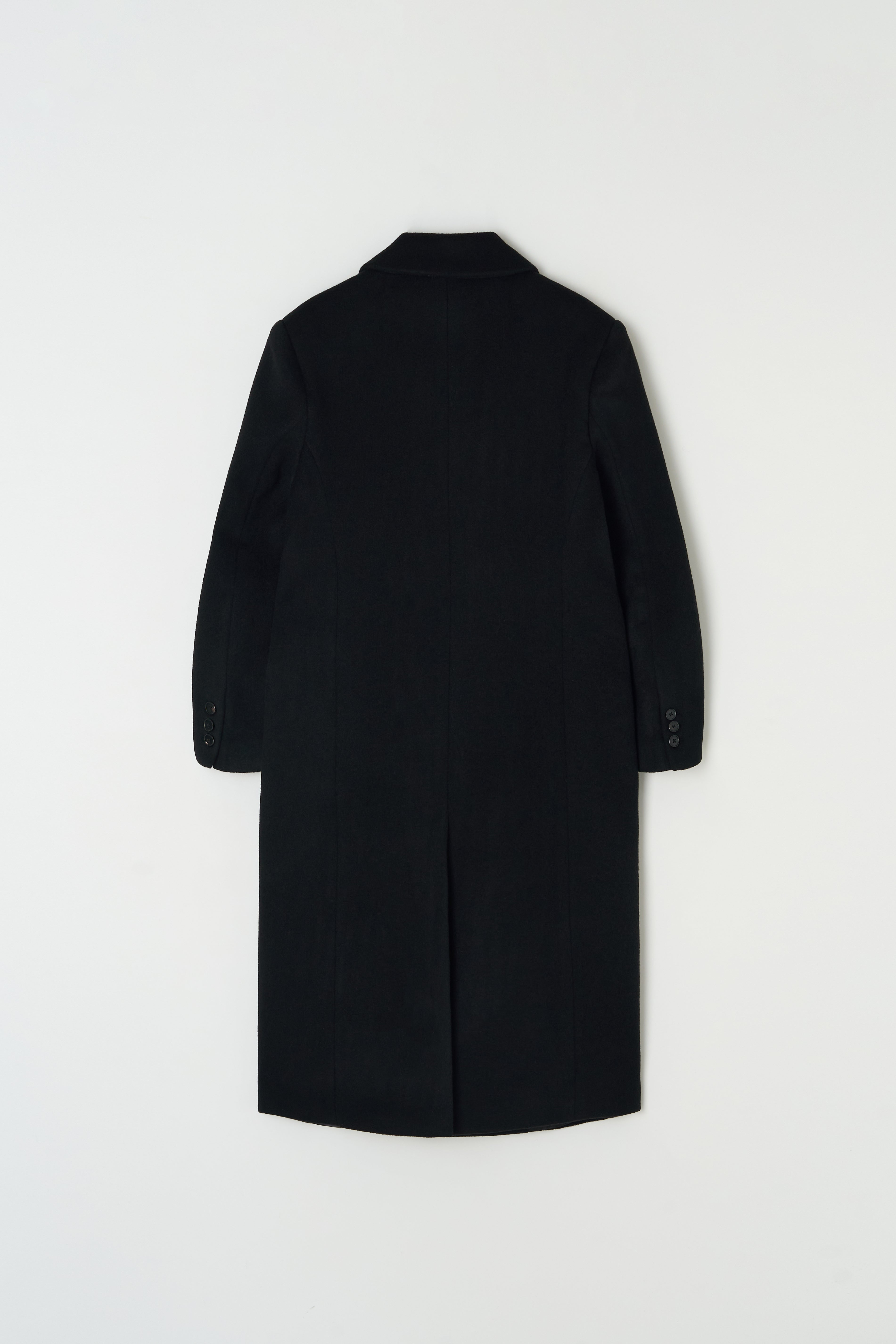 TAILORED WOOL SINGLE COAT_BLACK