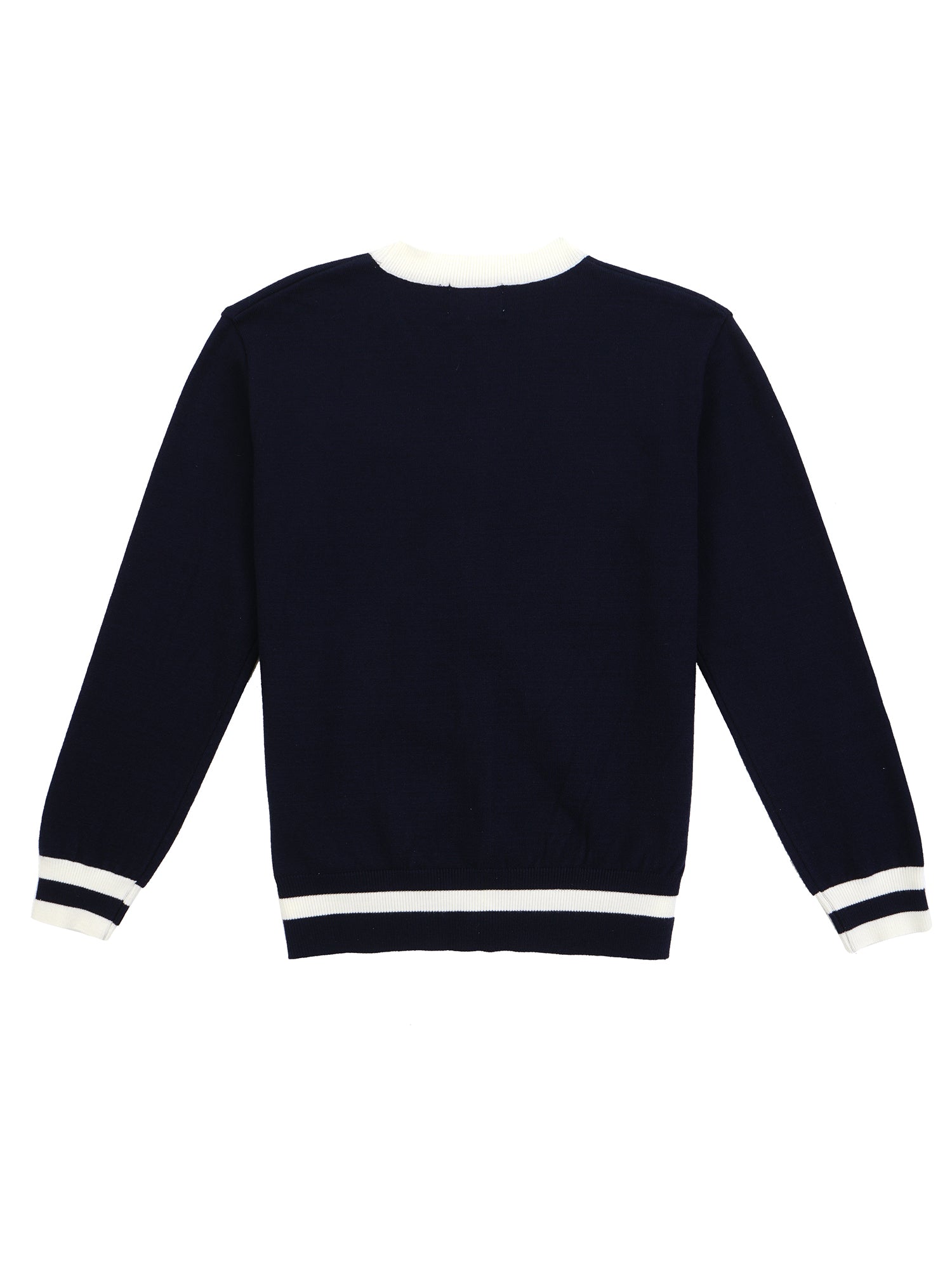 COLOR CARDIGAN_NAVY