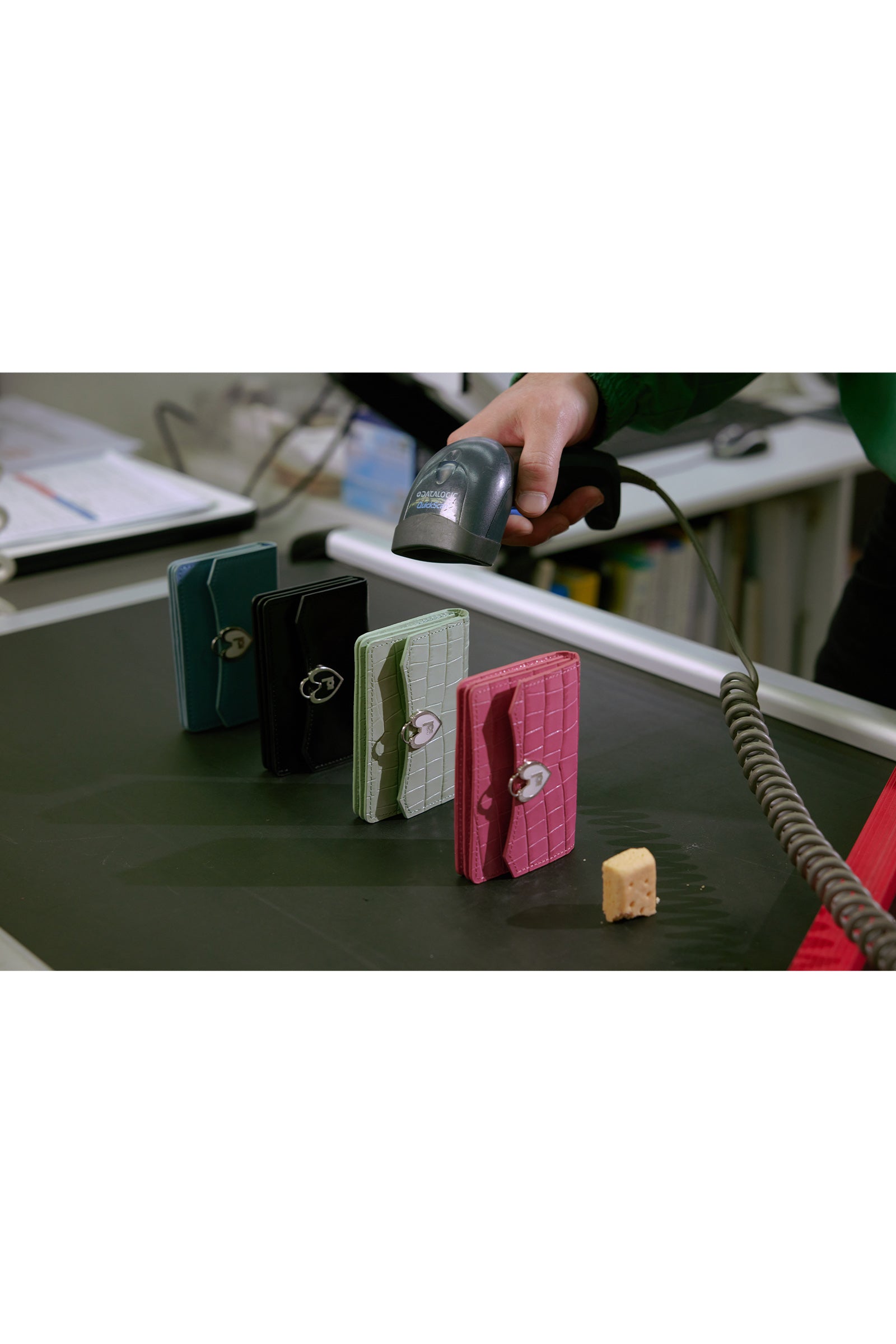 COMBA ACCORDION WALLET_CROCO PINK