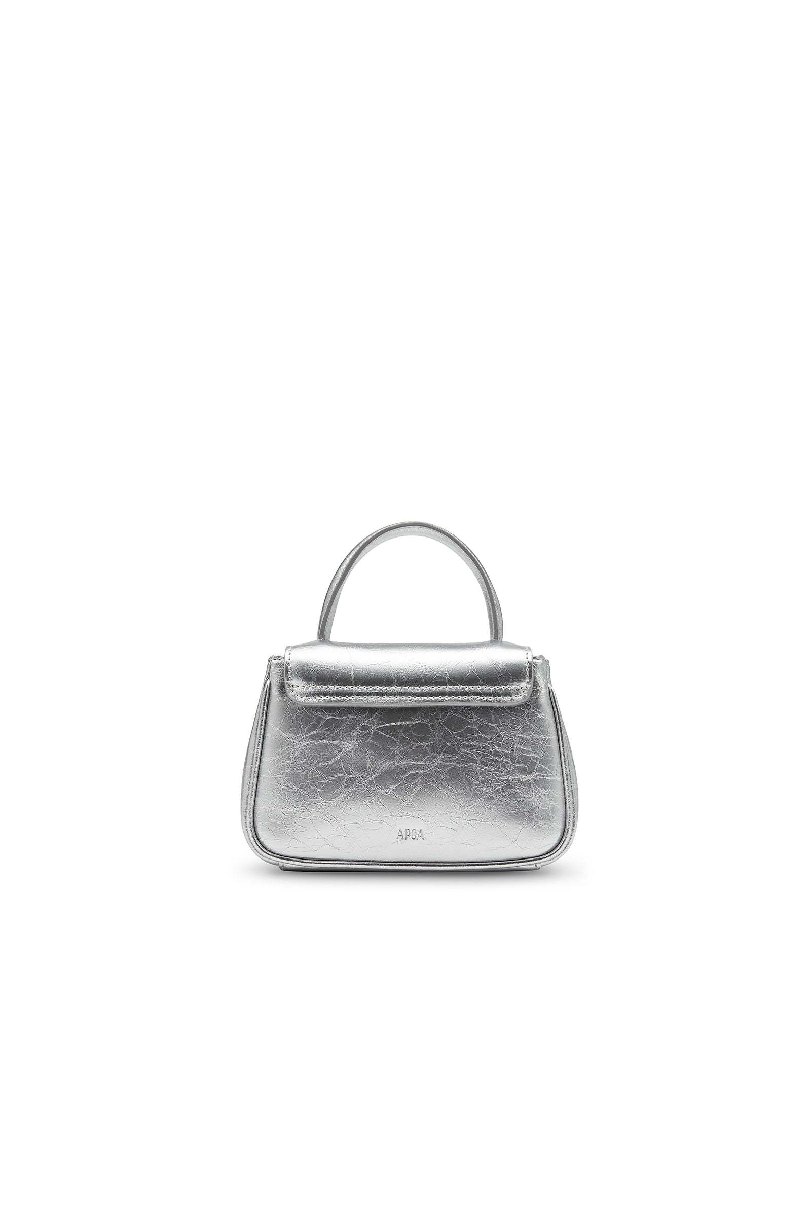PAO MINI TOTE BAG_SILVER