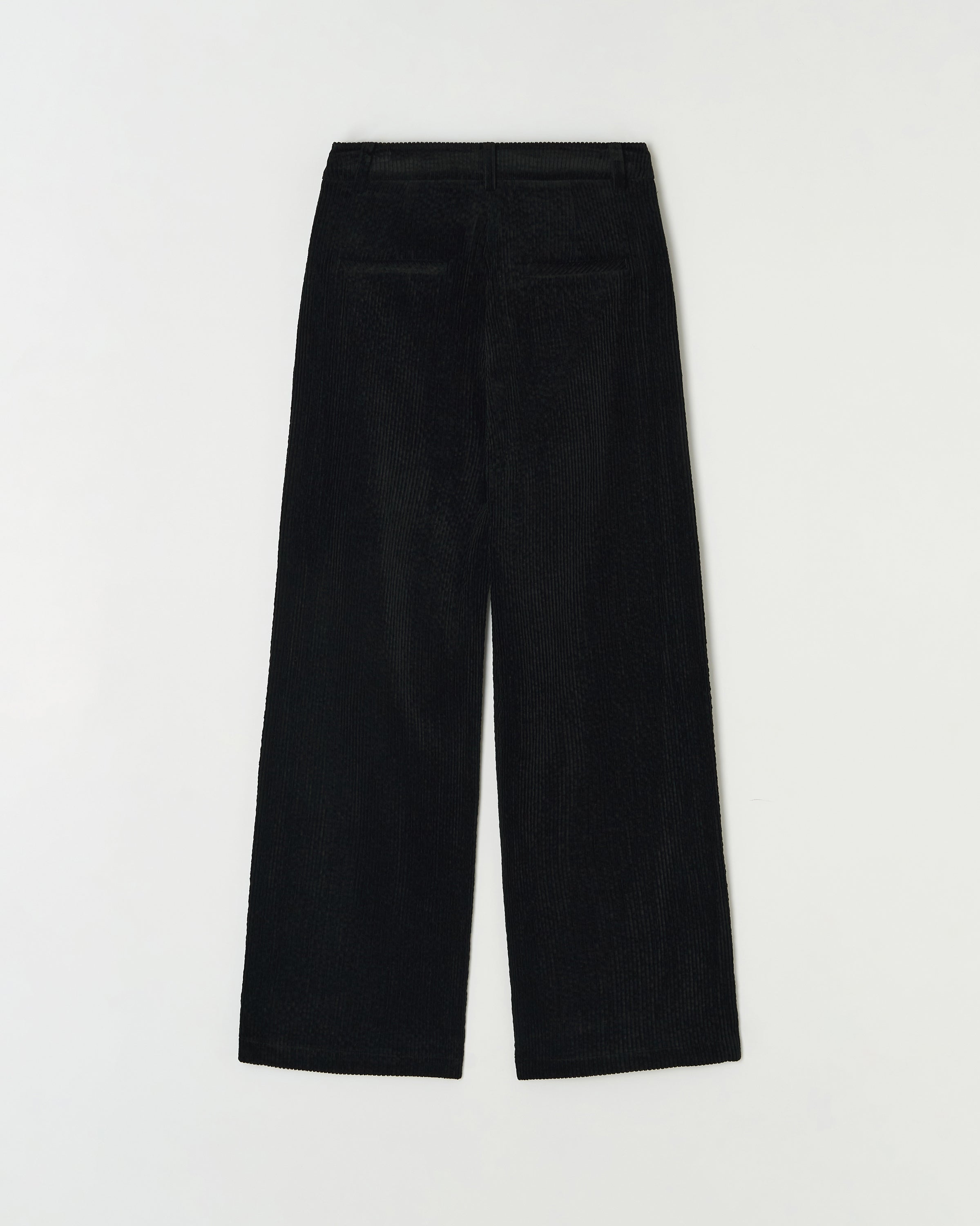 RELAXED CORDUROY PANTS_BLACK