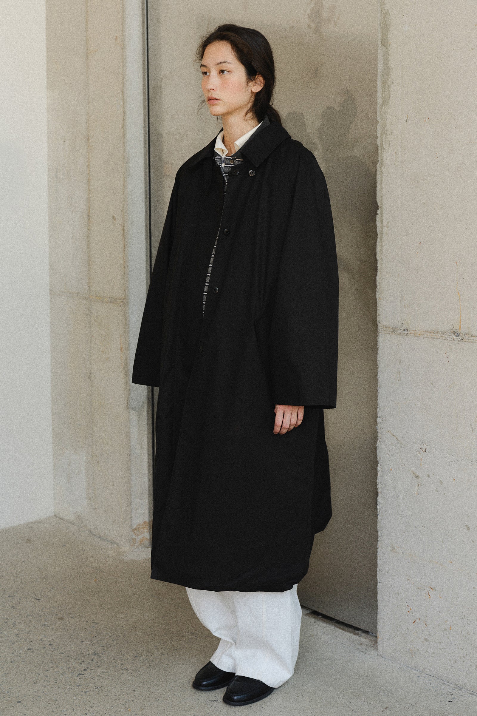 TRENCH DOUBLÉ NOEL_NOIR