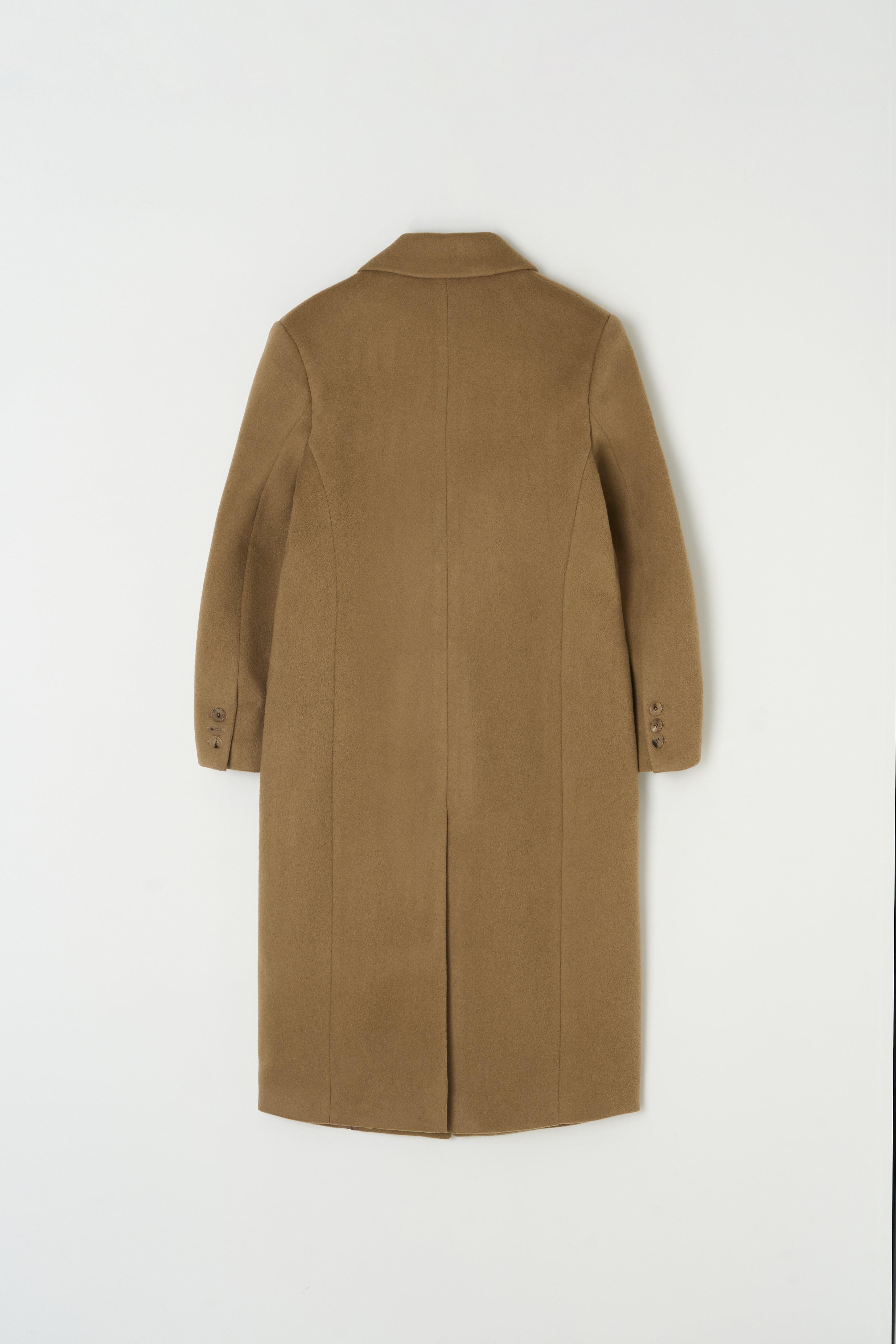 TAILORED WOOL SINGLE COAT_CAMEL