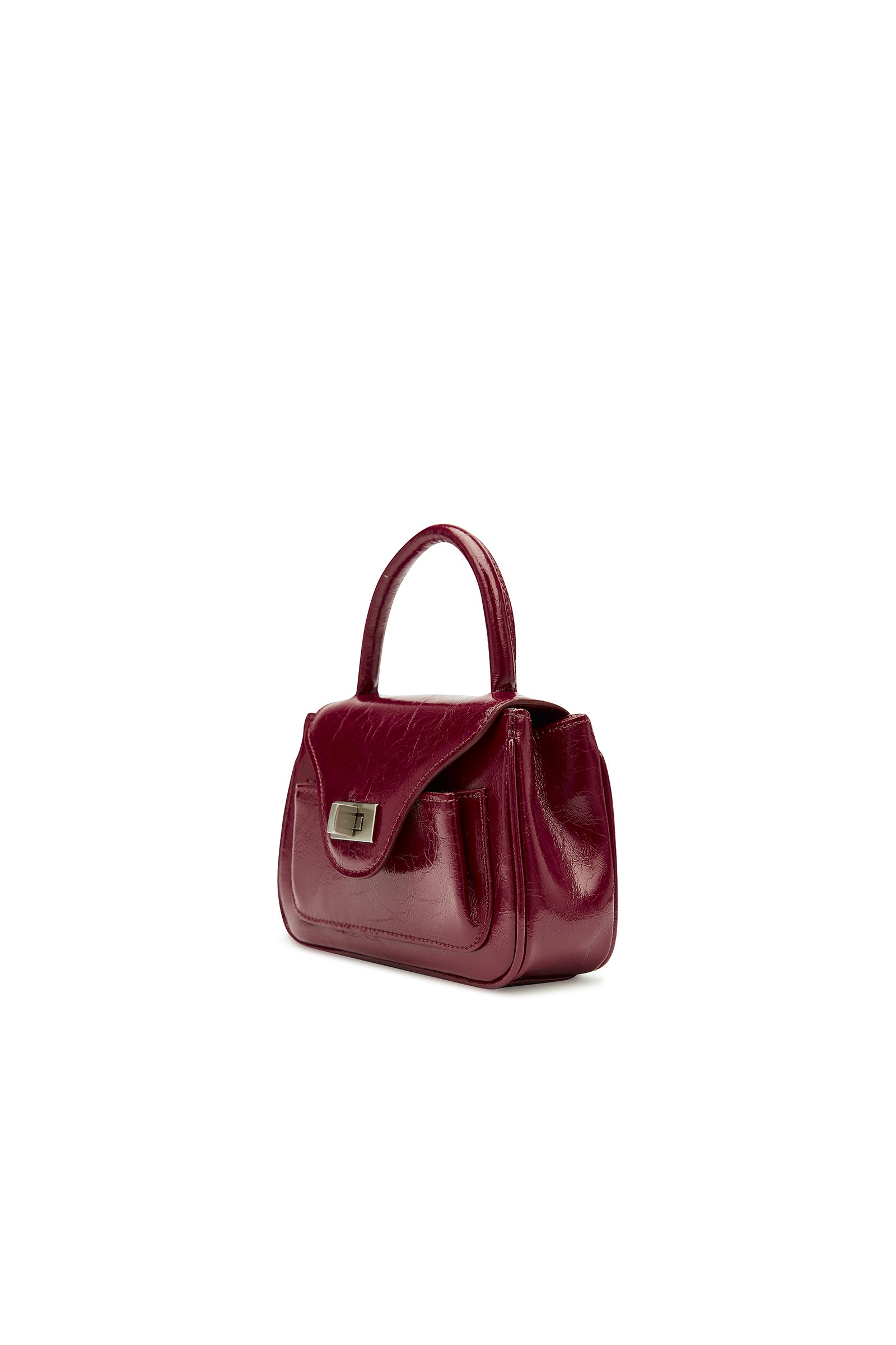 PAO MINI TOTE BAG_BURGUNDY