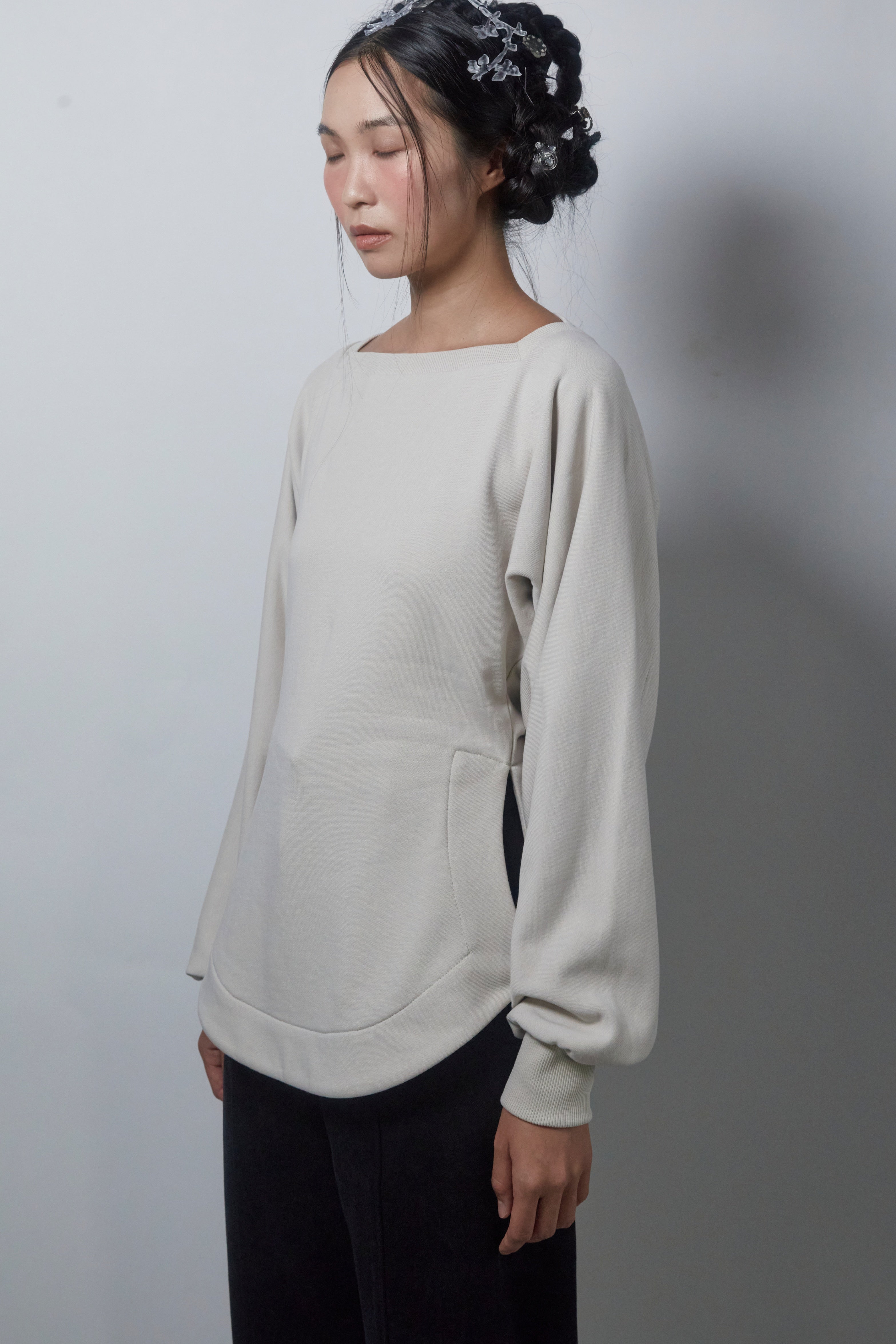 DANGUI SWEATSHIRTS_BEIGE