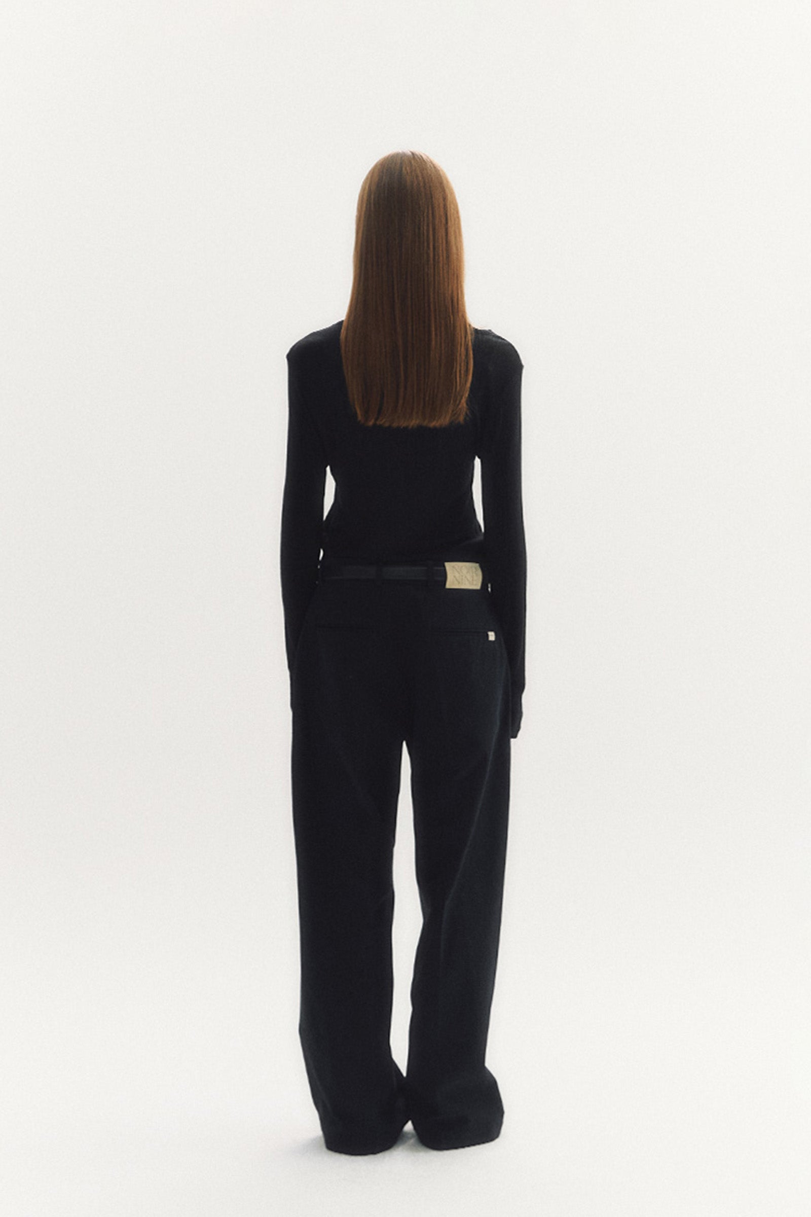 CLASSIC COTTON TROUSERS_BLACK