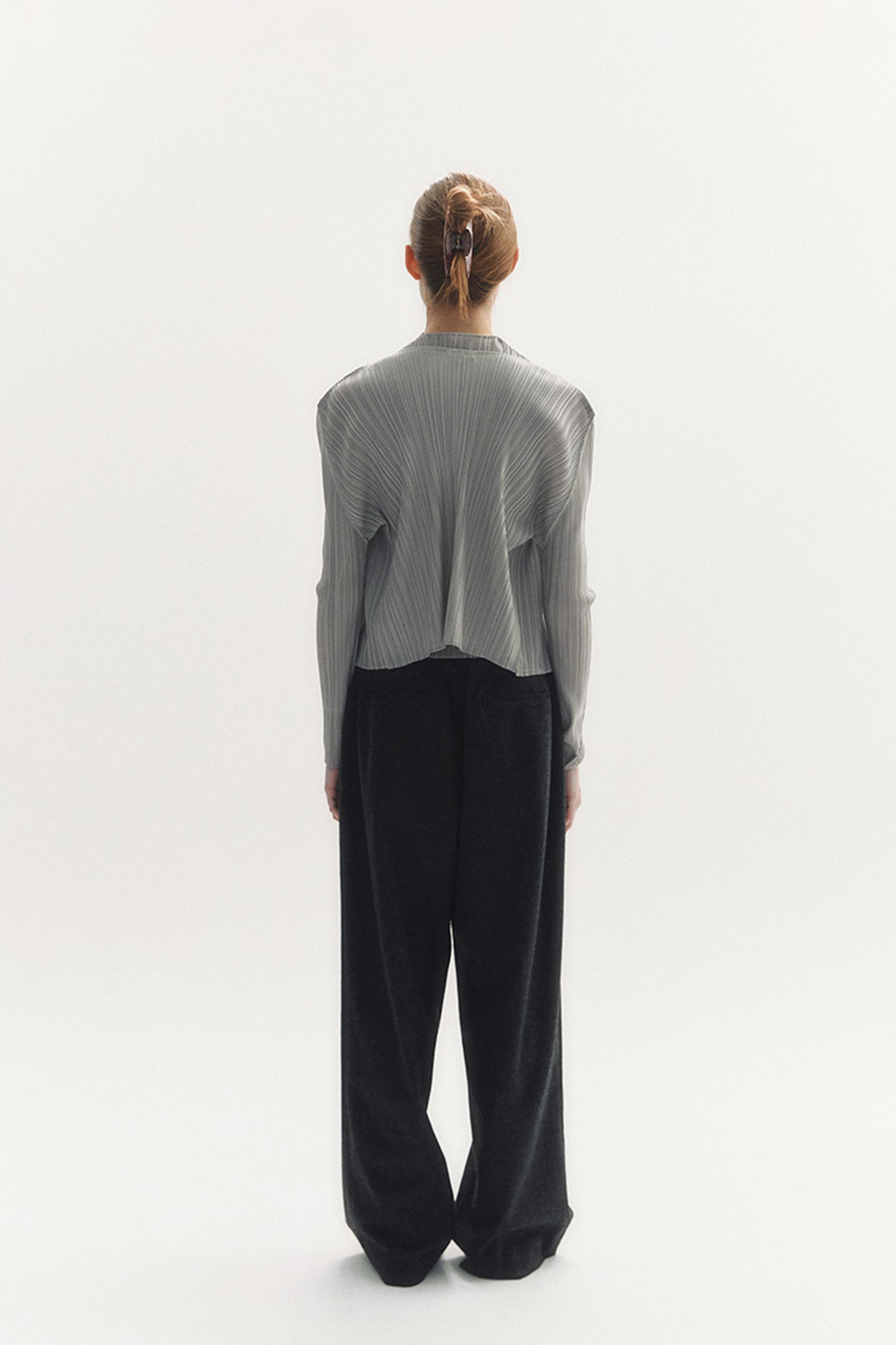 MODERN PLEATS SET_GREY