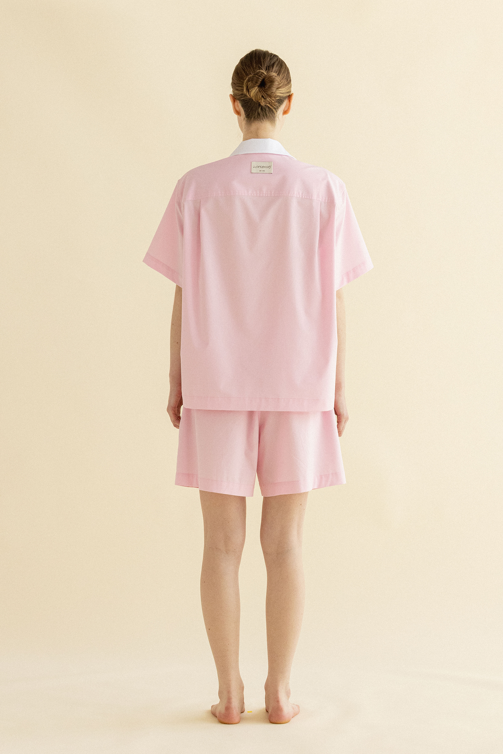 PINK MOOD PAJAMAS SET UP_PINK