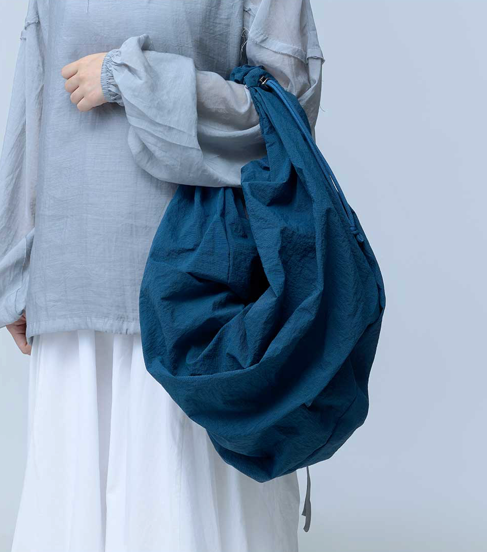 MID TANGLE TWIST BAG_BLUE