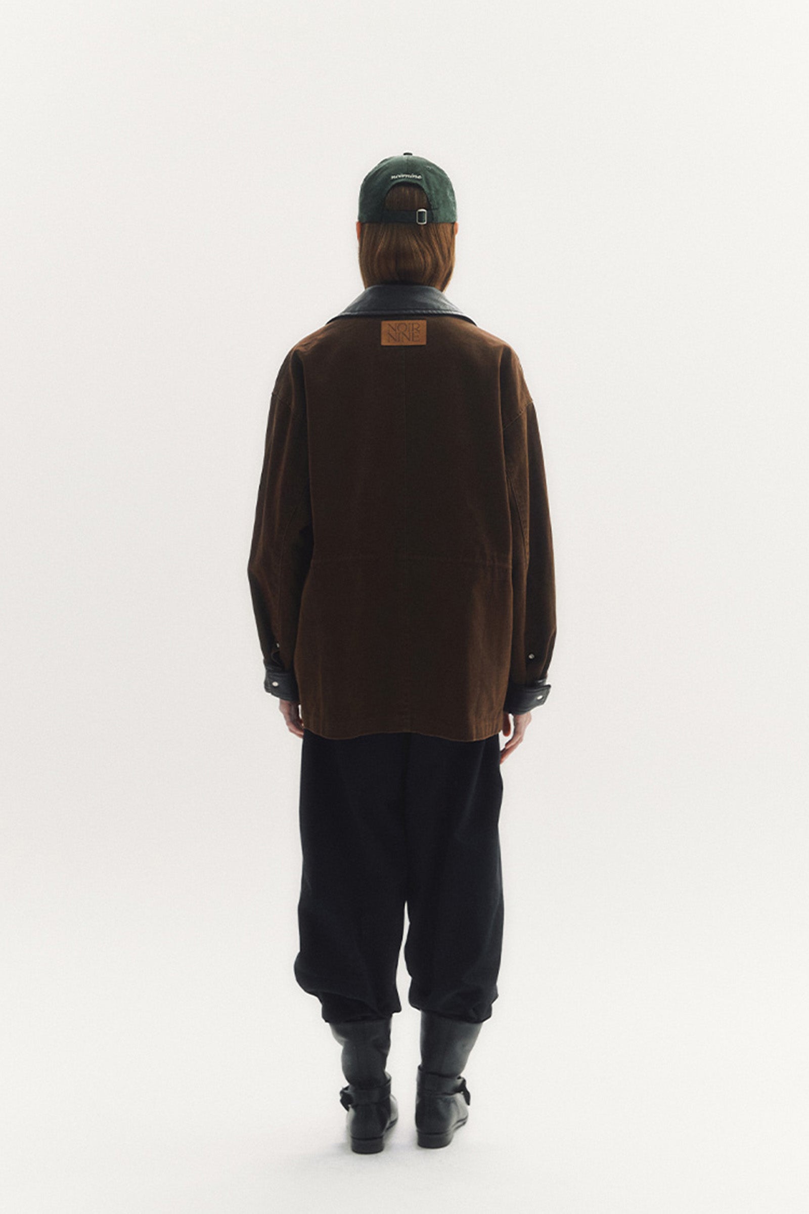 VINTAGE HALF WORK JACKET_BROWN