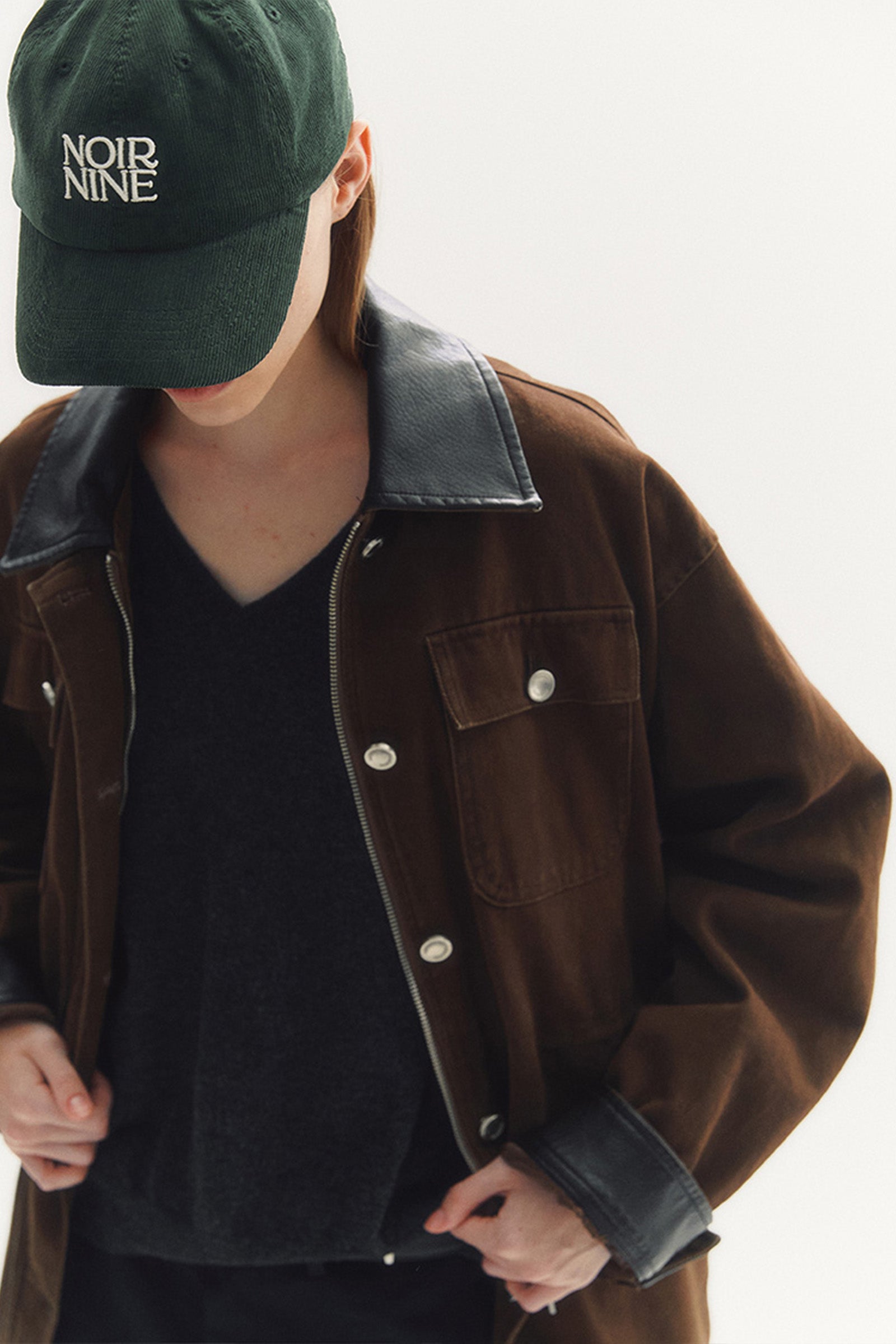 CORDUROY BALL CAP_GREEN