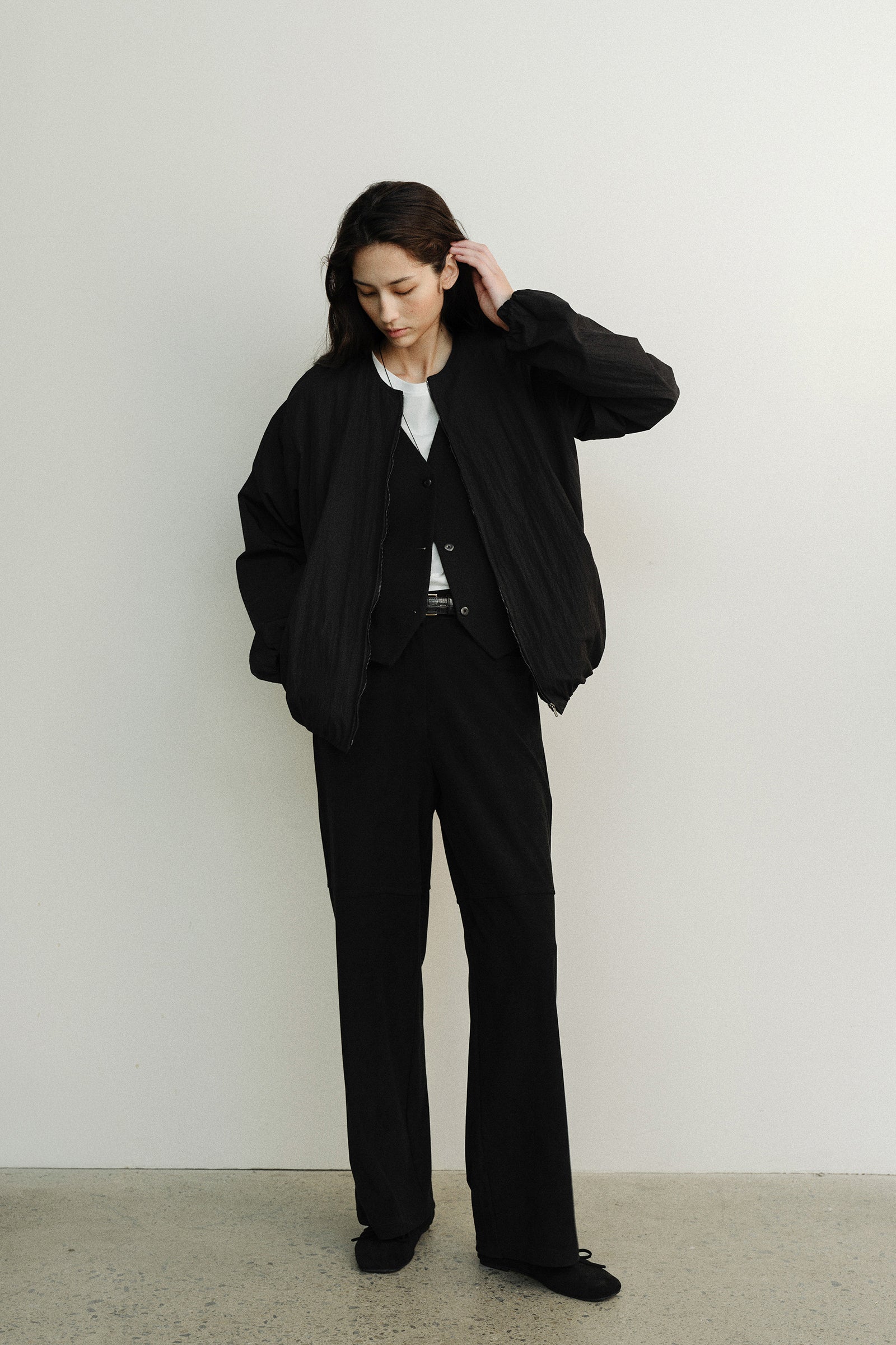 PANTALON EN SUÉDINE ANDY_NOIR