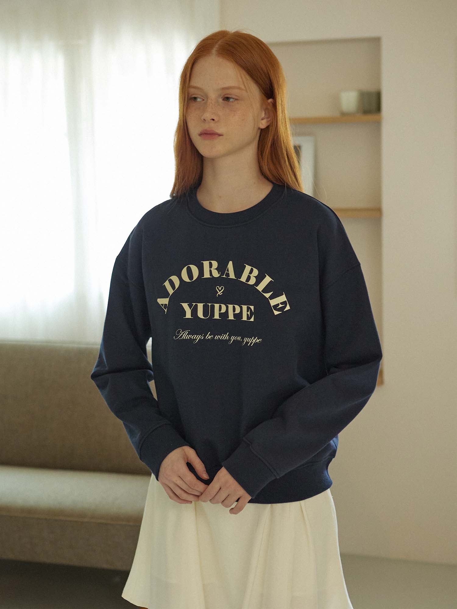 ADORABLE SWEATSHIRT_NAVY