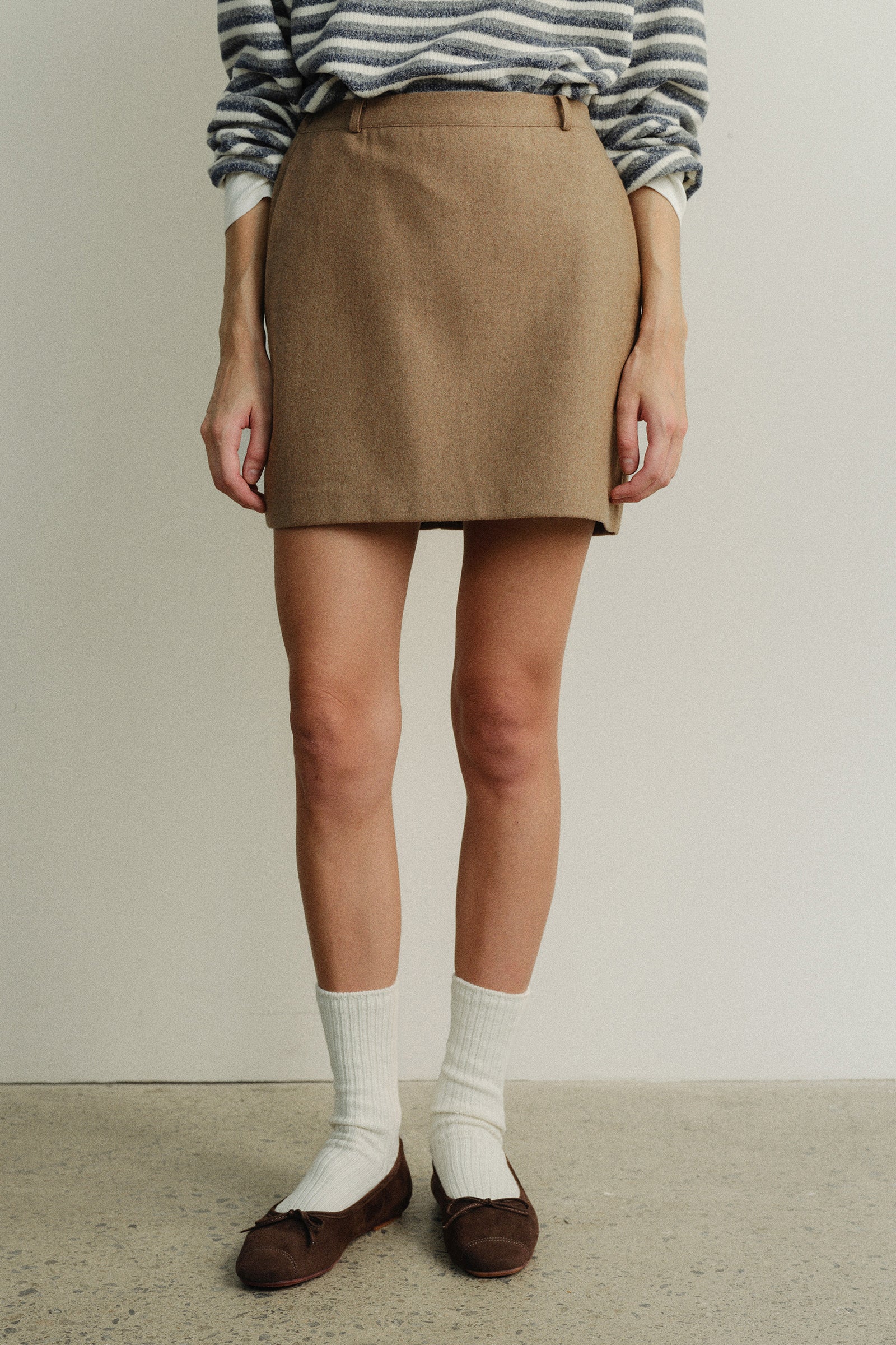 MINI JUPE HEATHER_BEIGE